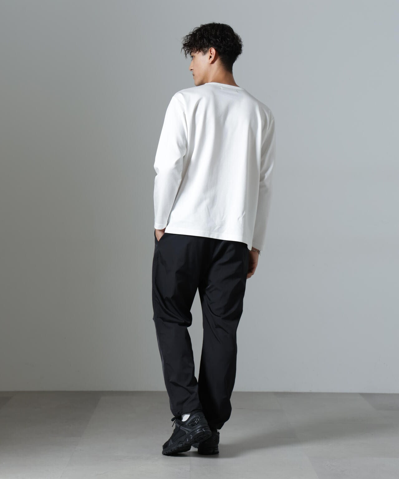 「NJ/CLUB」HOMESTOCKモクロディボートネックTシャツ 6684223211