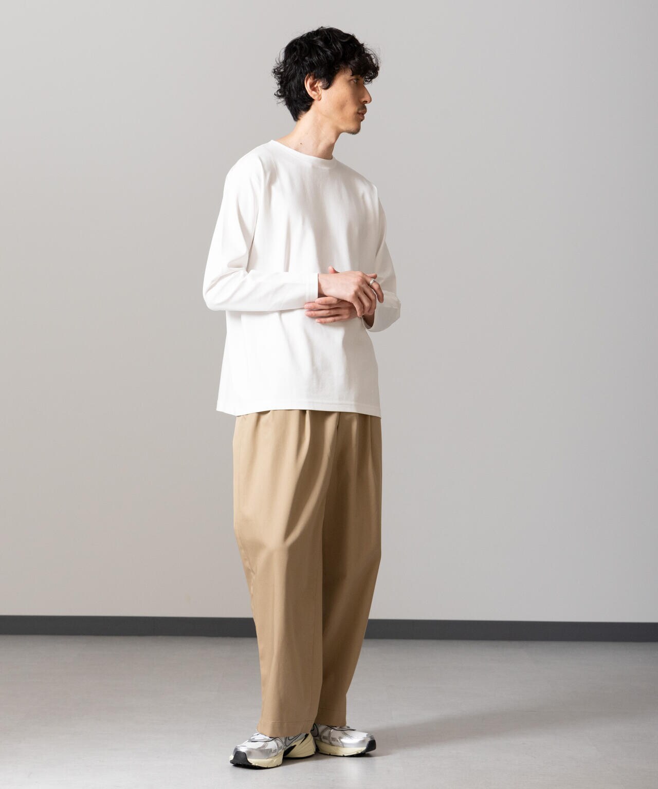 「NJ/CLUB」HOMESTOCKモクロディボートネックTシャツ 6684223211