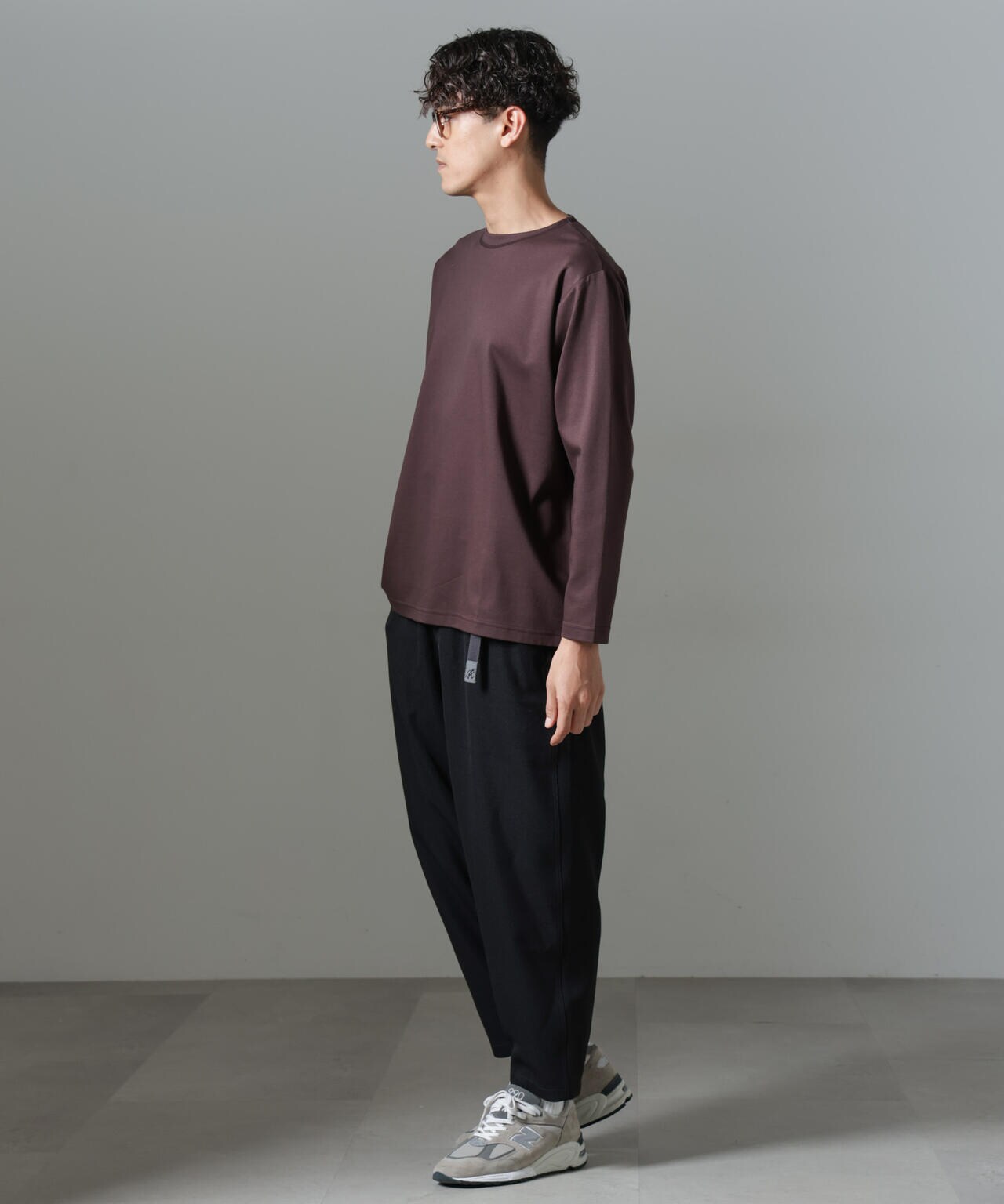 「NJ/CLUB」HOMESTOCKモクロディボートネックTシャツ 6684223211