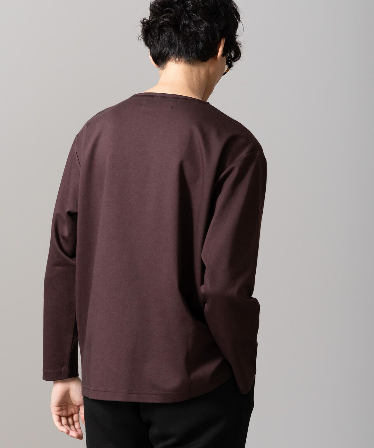 「NJ/CLUB」HOMESTOCKモクロディボートネックTシャツ 6684223211