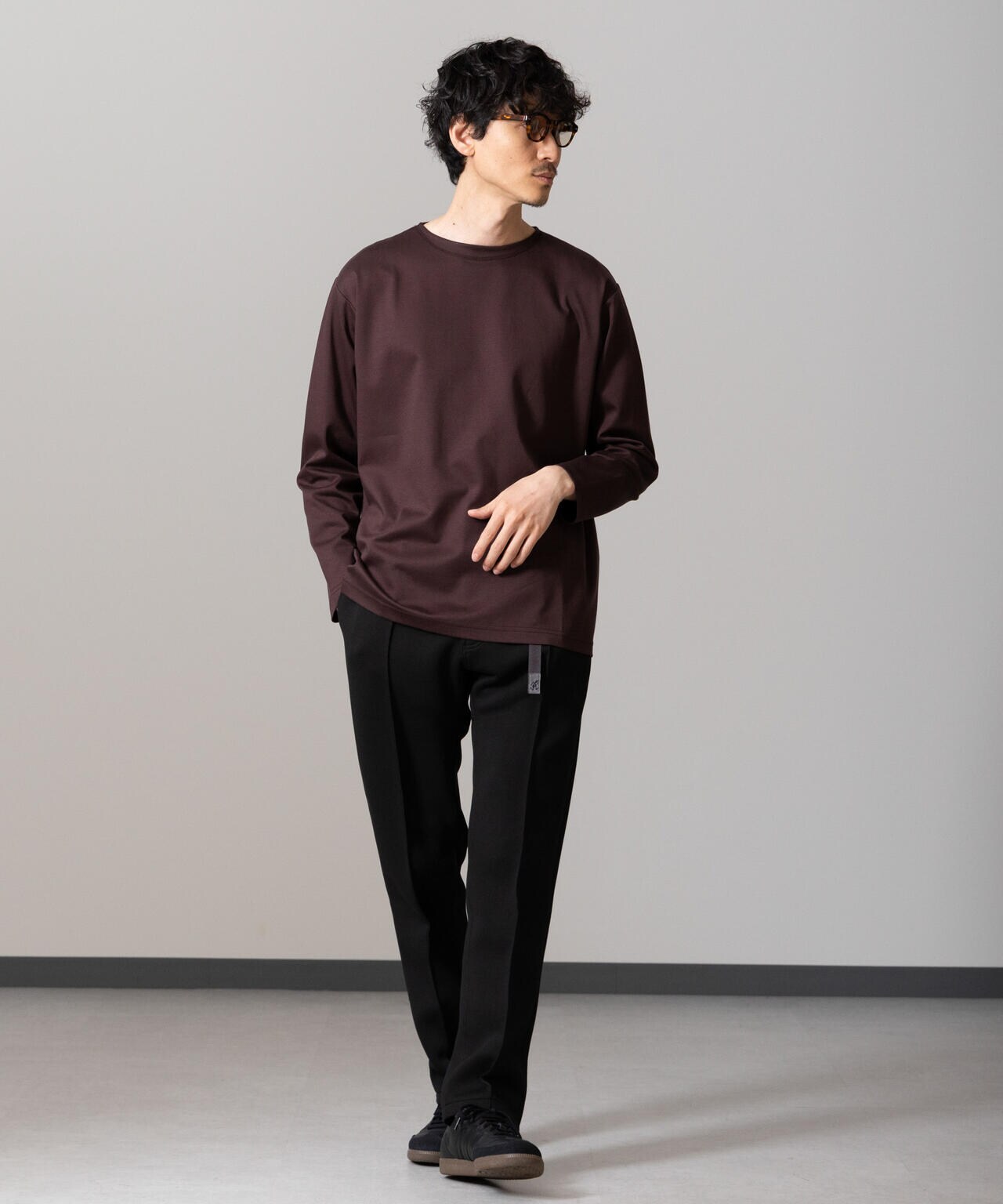 「NJ/CLUB」HOMESTOCKモクロディボートネックTシャツ 6684223211