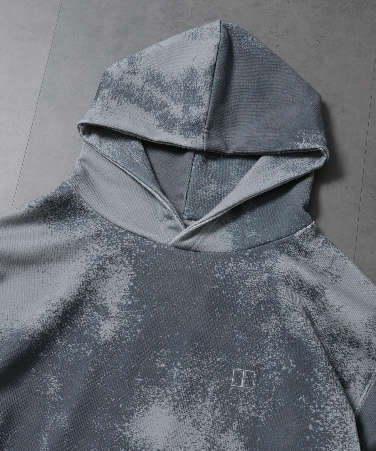 HOTEL PALACE(オテルパラス)グラデーションカットジャガードパーカー 6684223214