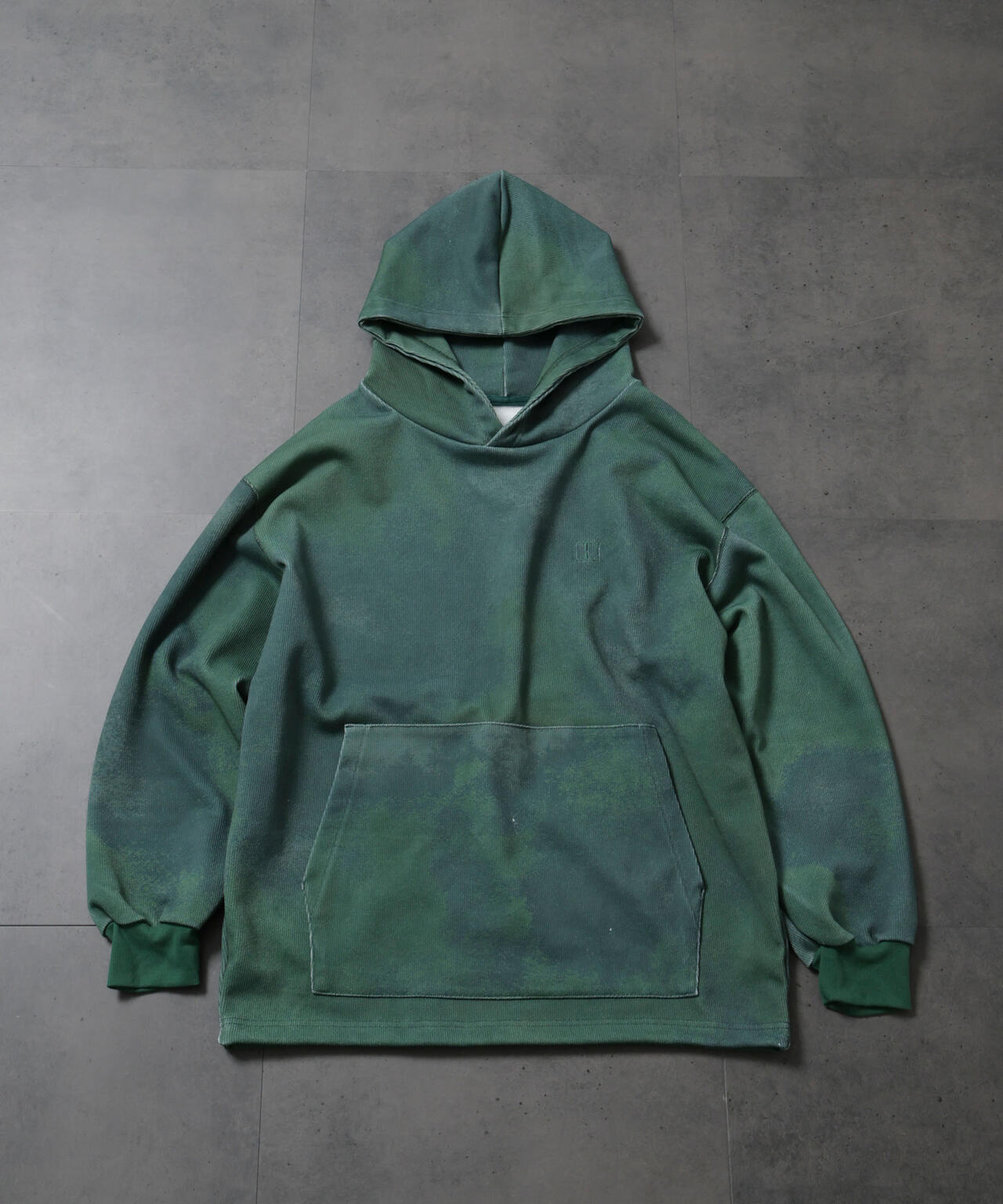 HOTEL PALACE(オテルパラス)グラデーションカットジャガードパーカー 6684223214