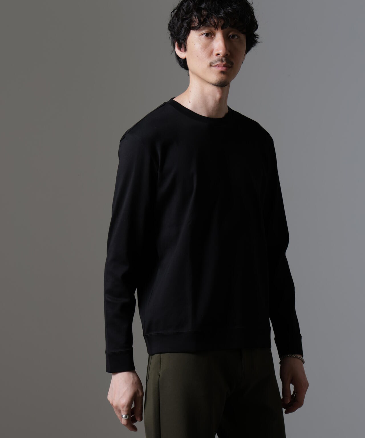 「FORMAL JERSEY」クルーネックカットソー長袖 6684223215