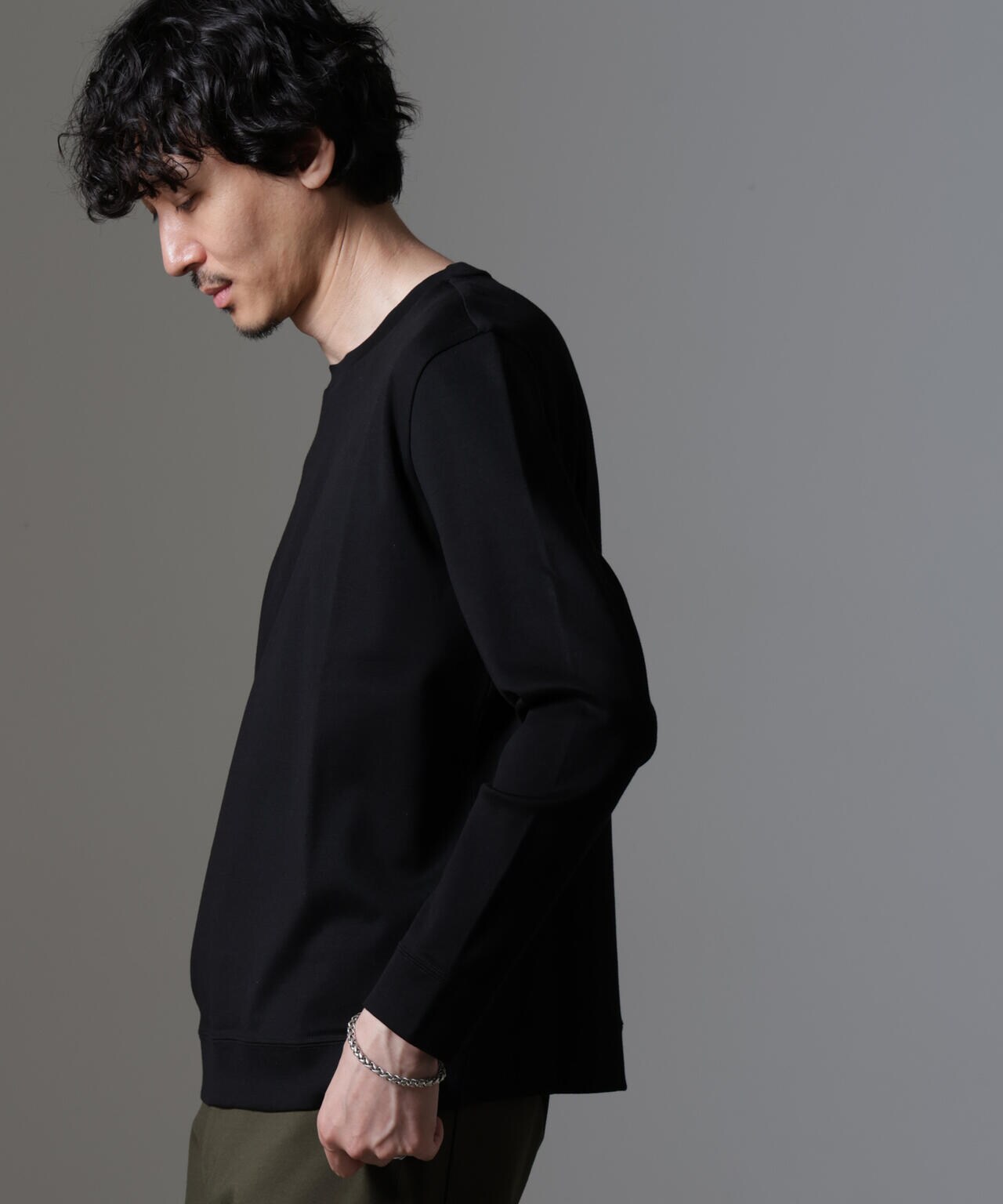 「FORMAL JERSEY」クルーネックカットソー長袖 6684223215