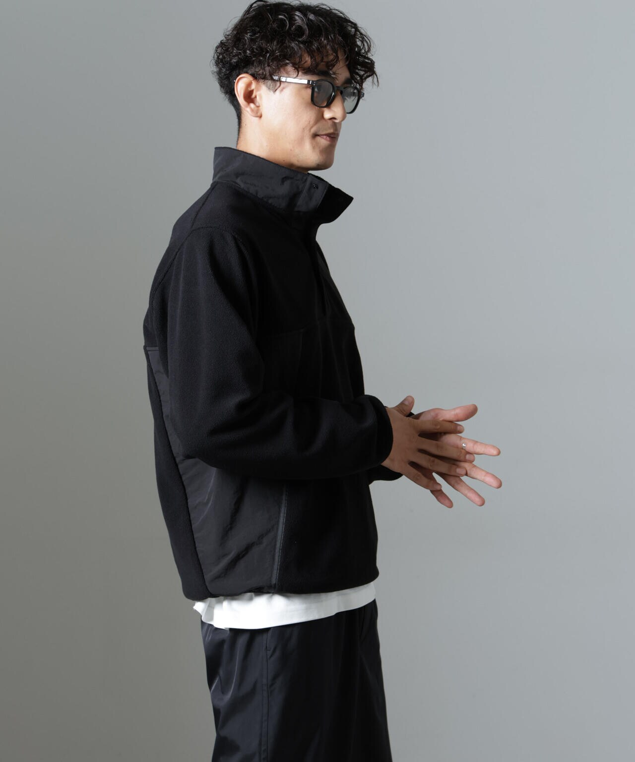 「NJ/CLUB」PARKSTOCK スナップフリースプルオーバー 6684223220