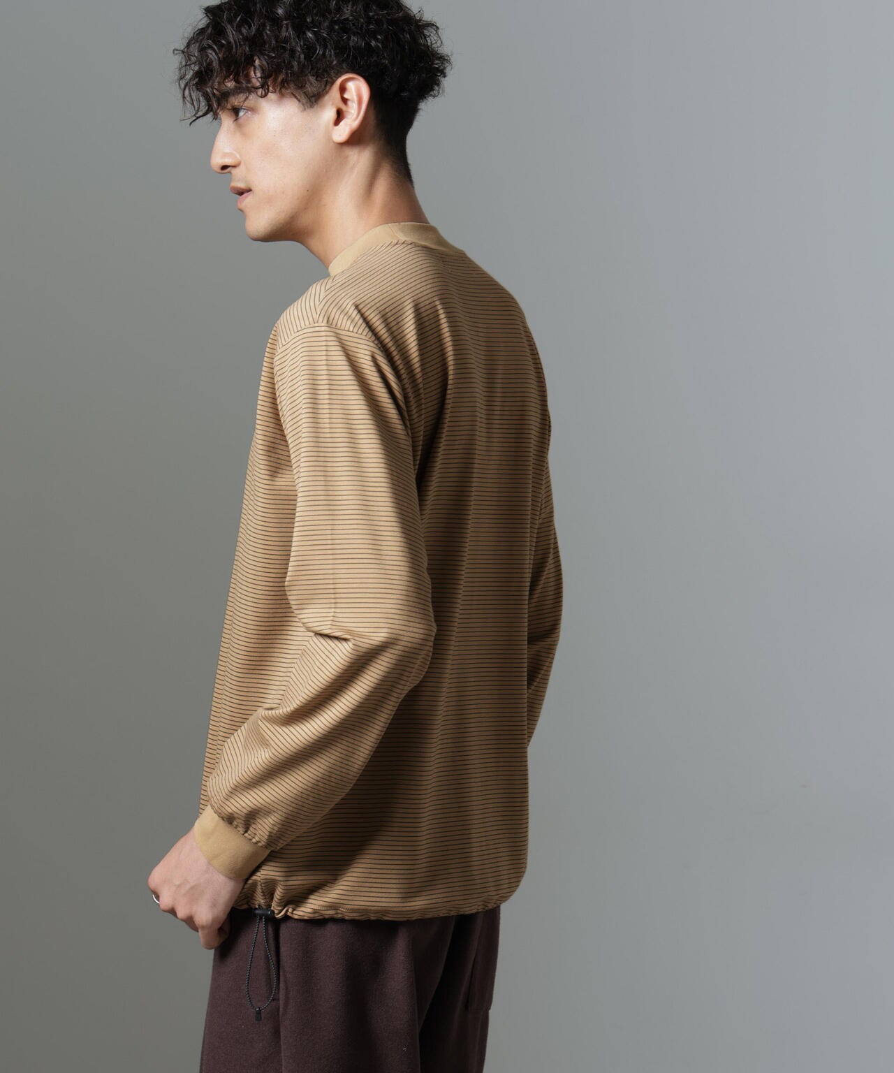 「NJ/CLUB」PARKSTOCK ボーダーロングスリーブTシャツ 6684223221