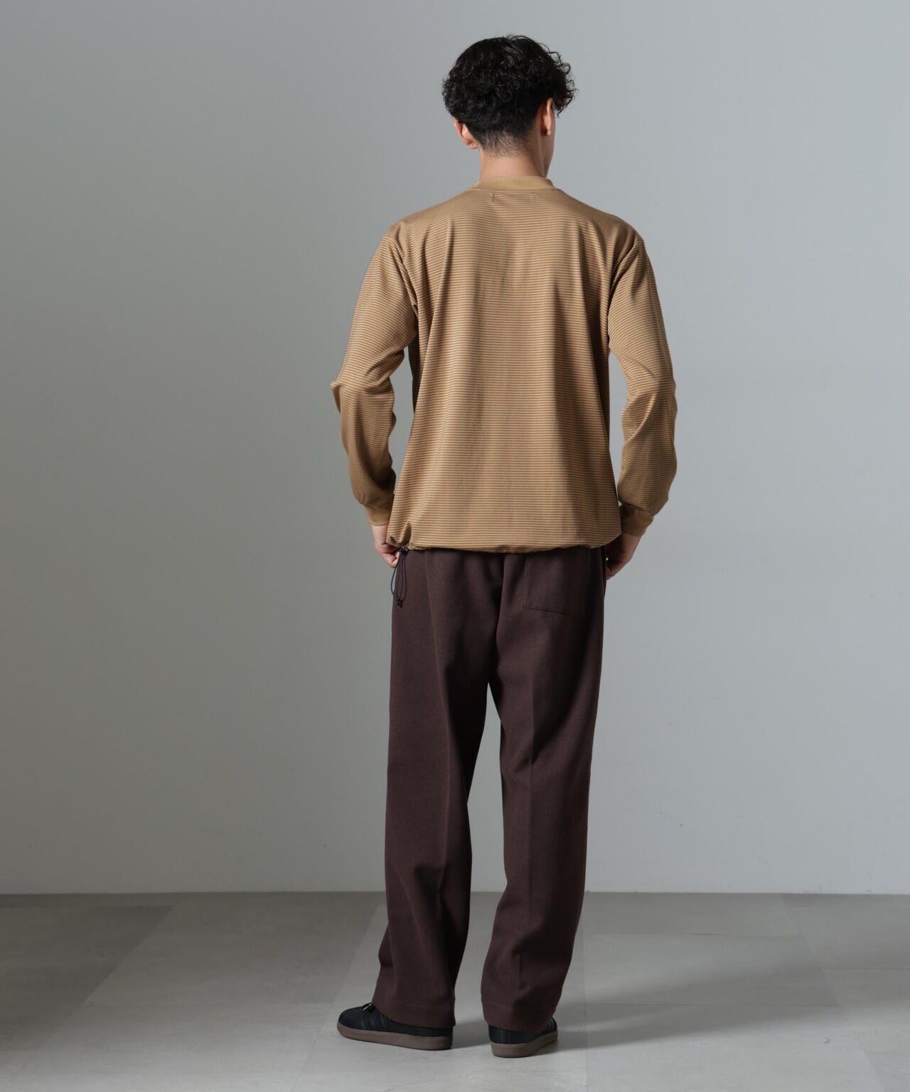 「NJ/CLUB」PARKSTOCK ボーダーロングスリーブTシャツ 6684223221