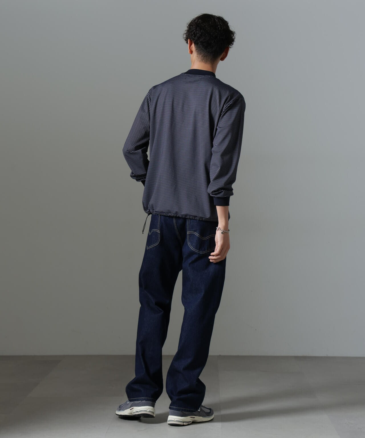 「NJ/CLUB」PARKSTOCK ボーダーロングスリーブTシャツ 6684223221