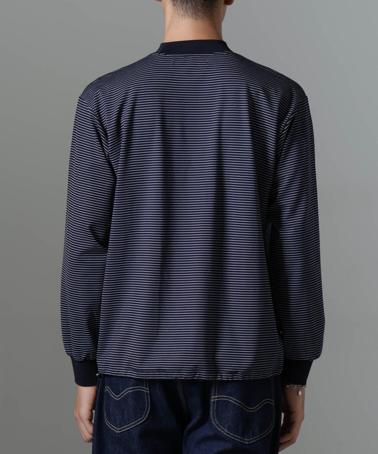 「NJ/CLUB」PARKSTOCK ボーダーロングスリーブTシャツ 6684223221