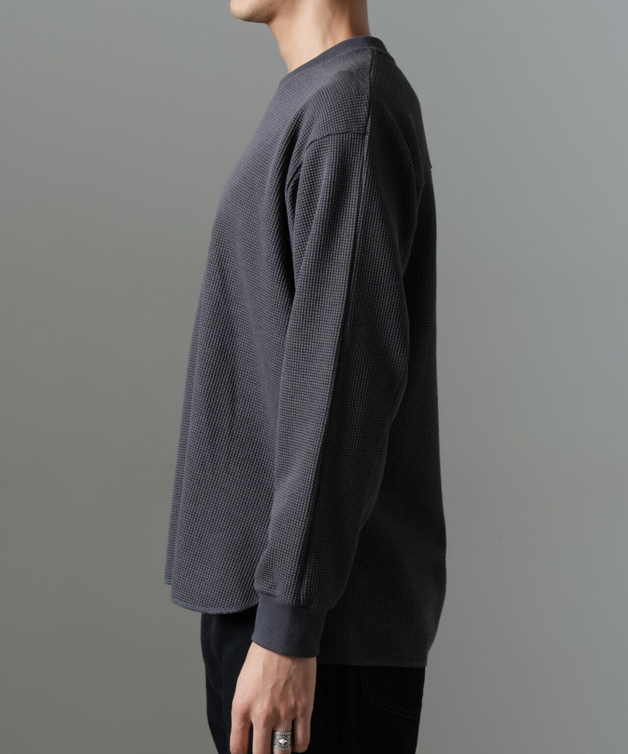 テクノワッフル ロングスリーブTシャツ 6684223230