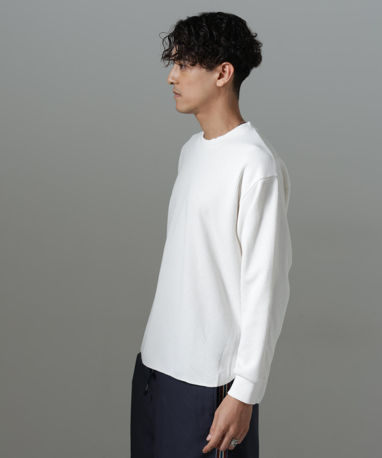 テクノワッフル ロングスリーブTシャツ 6684223230