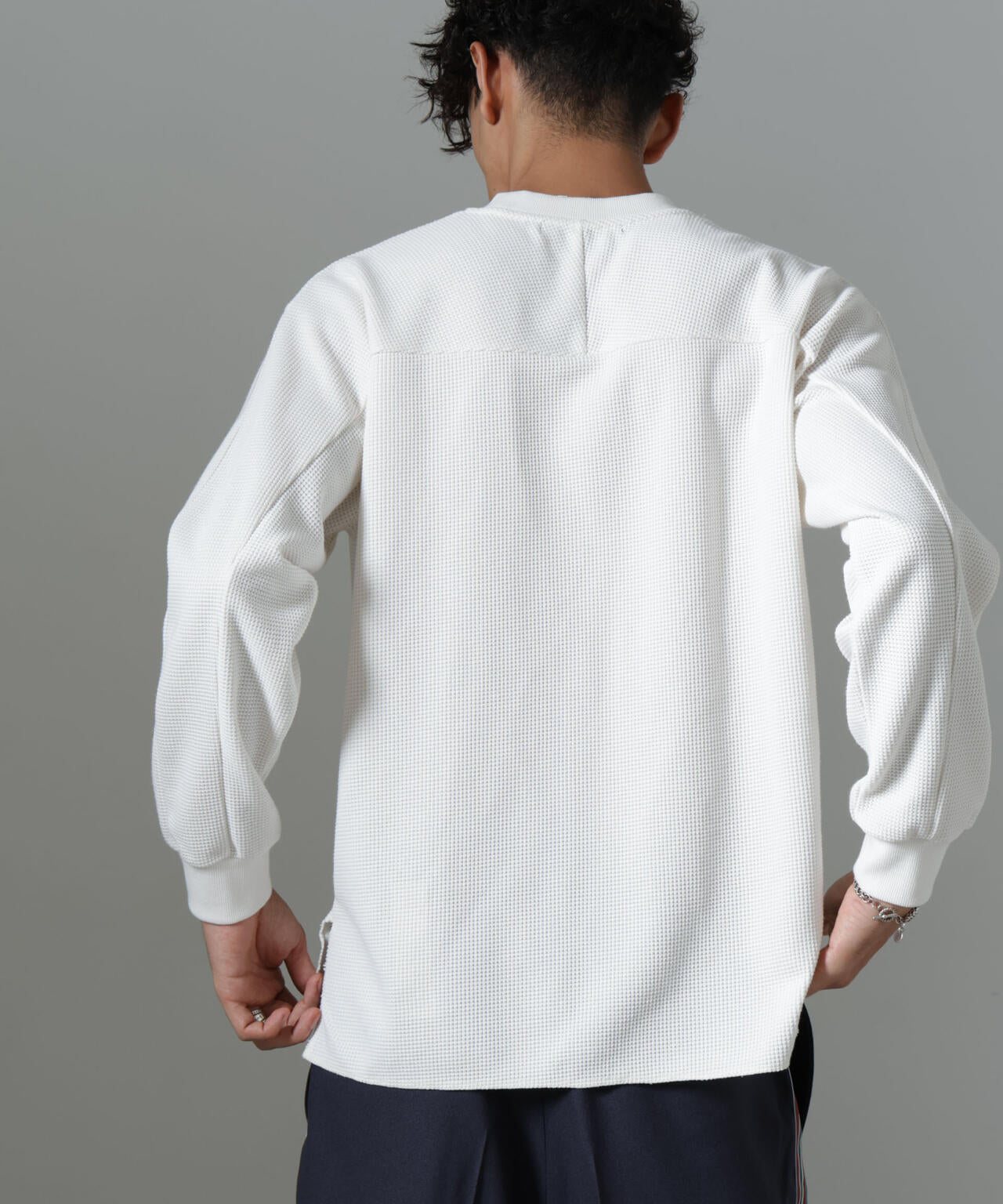 テクノワッフル ロングスリーブTシャツ 6684223230