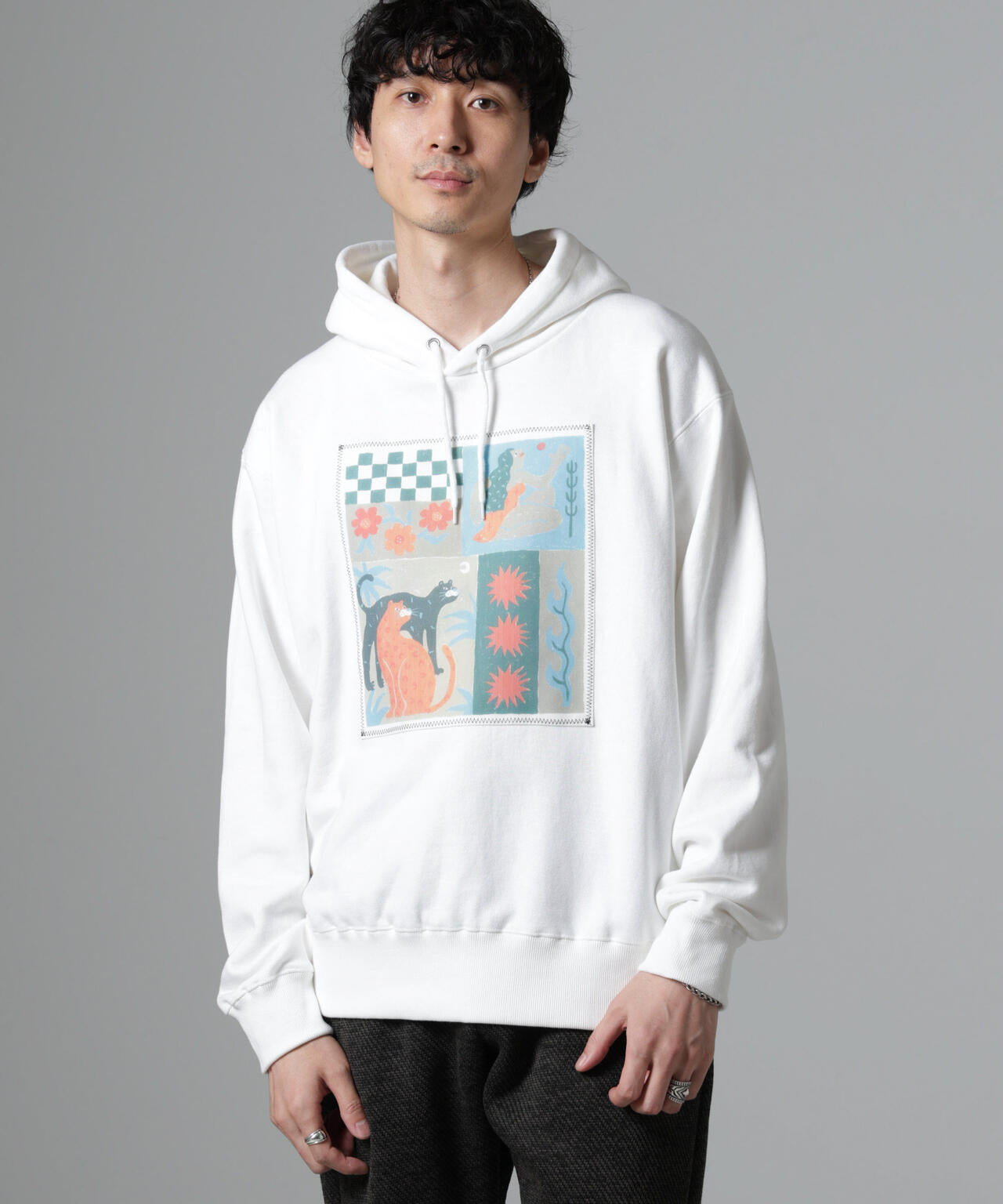 「Toyameg」modern academic リメイクプルオーバーパーカー 6684223234