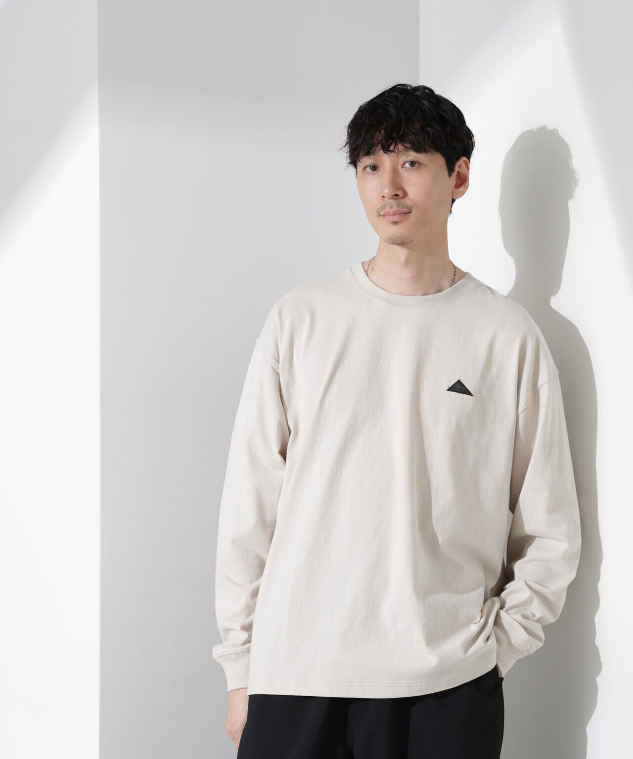 「KELTY×NANO universe」USAコットン天竺Tシャツ長袖 6684223244