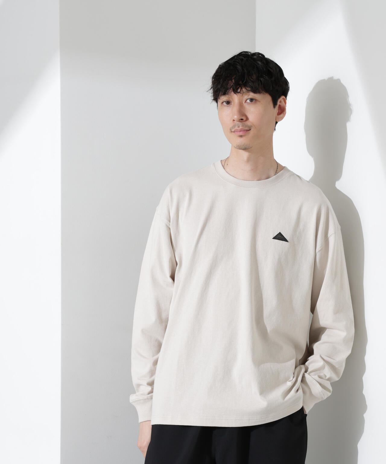 「KELTY×NANO universe」USAコットン天竺Tシャツ長袖 6684223244