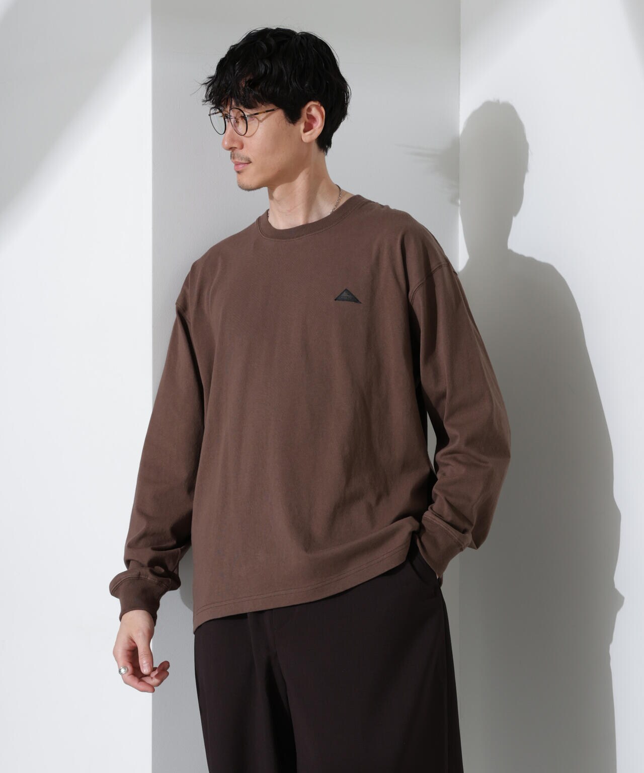 「KELTY×NANO universe」USAコットン天竺Tシャツ長袖 6684223244