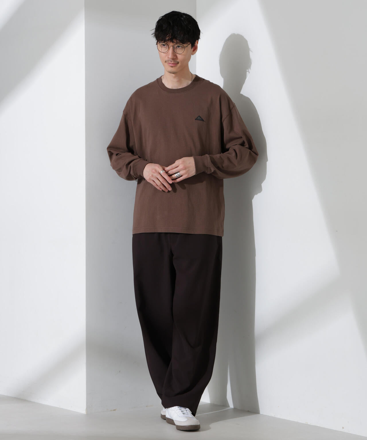 「KELTY×NANO universe」USAコットン天竺Tシャツ長袖 6684223244