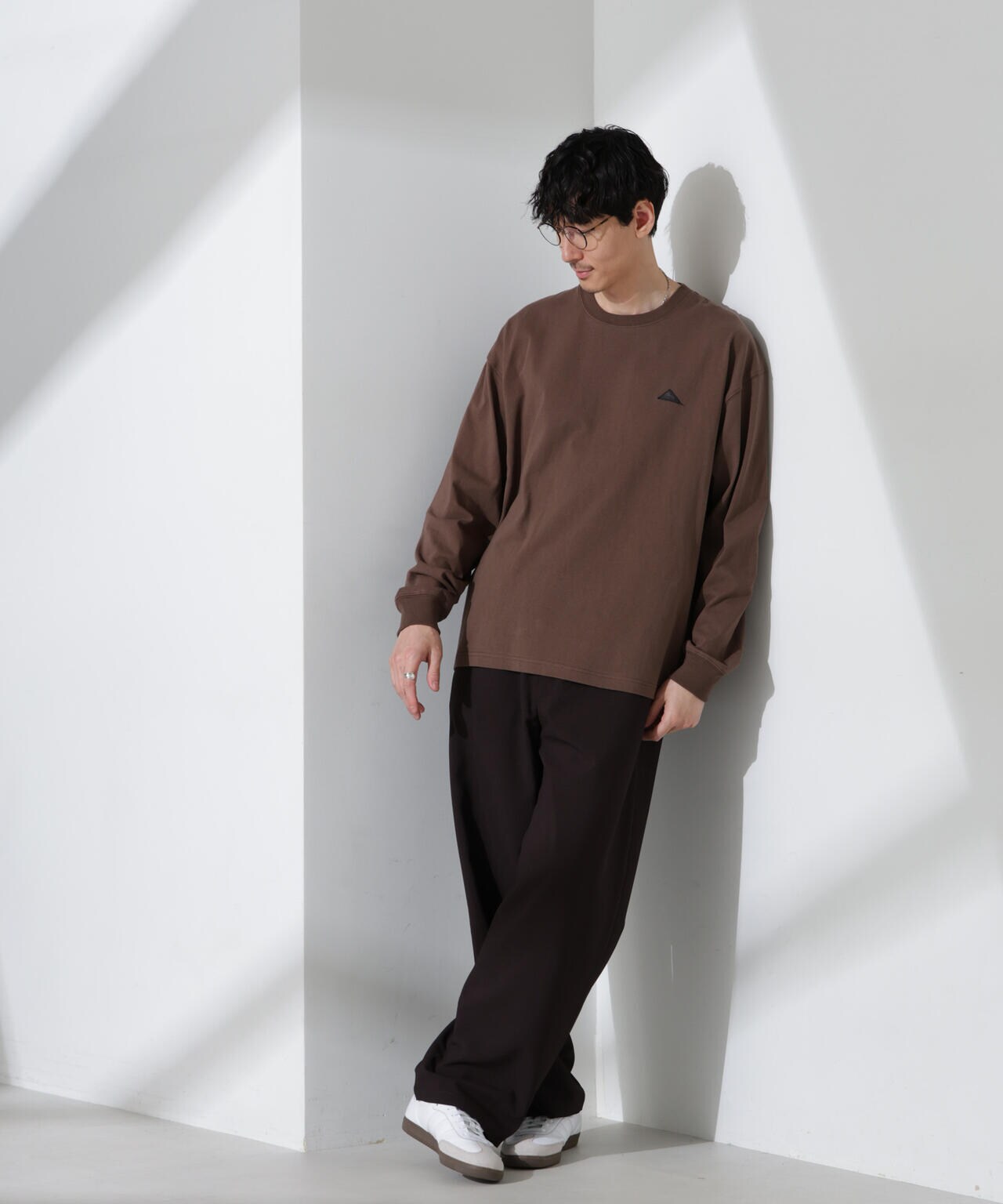 「KELTY×NANO universe」USAコットン天竺Tシャツ長袖 6684223244