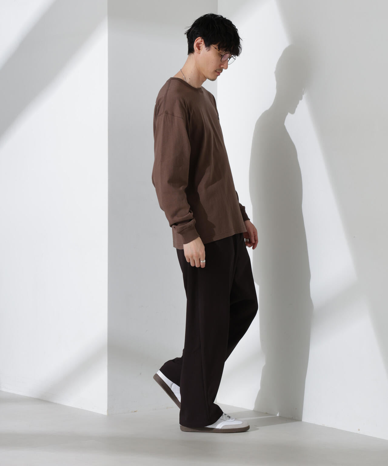 「KELTY×NANO universe」USAコットン天竺Tシャツ長袖 6684223244