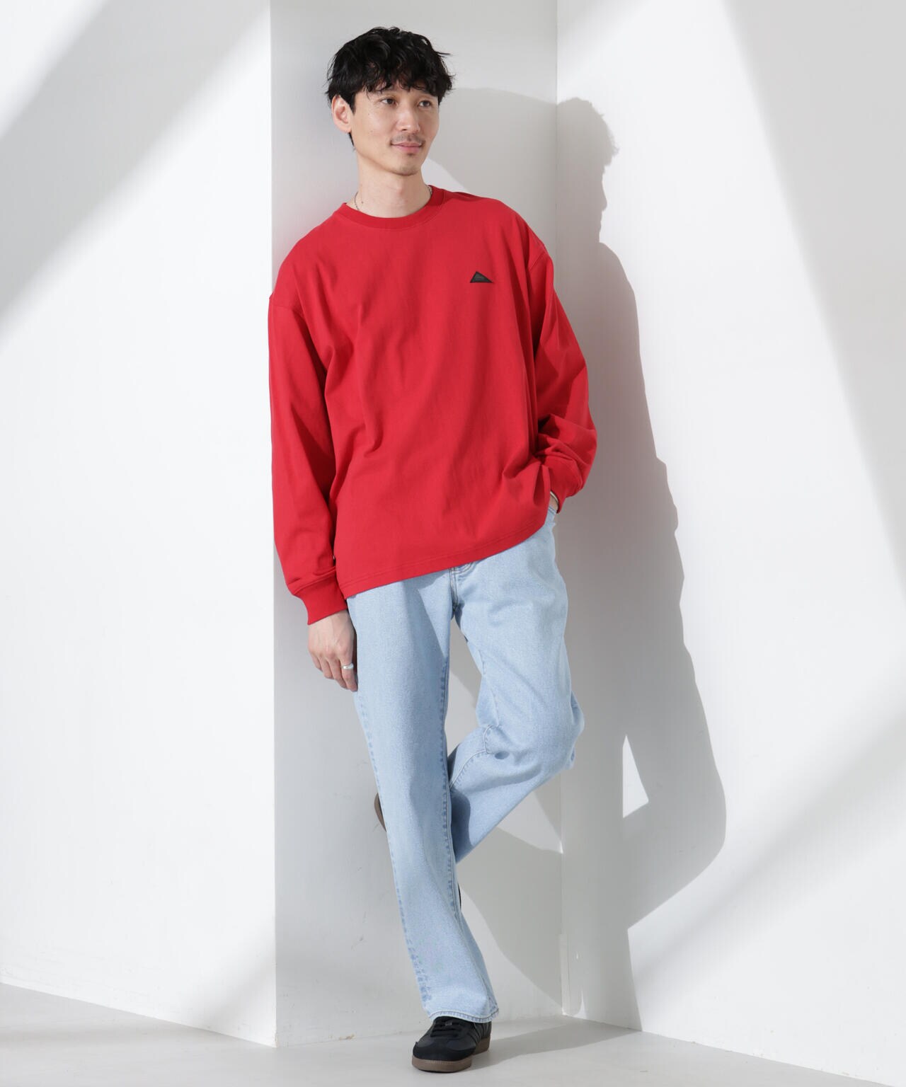 「KELTY×NANO universe」USAコットン天竺Tシャツ長袖 6684223244