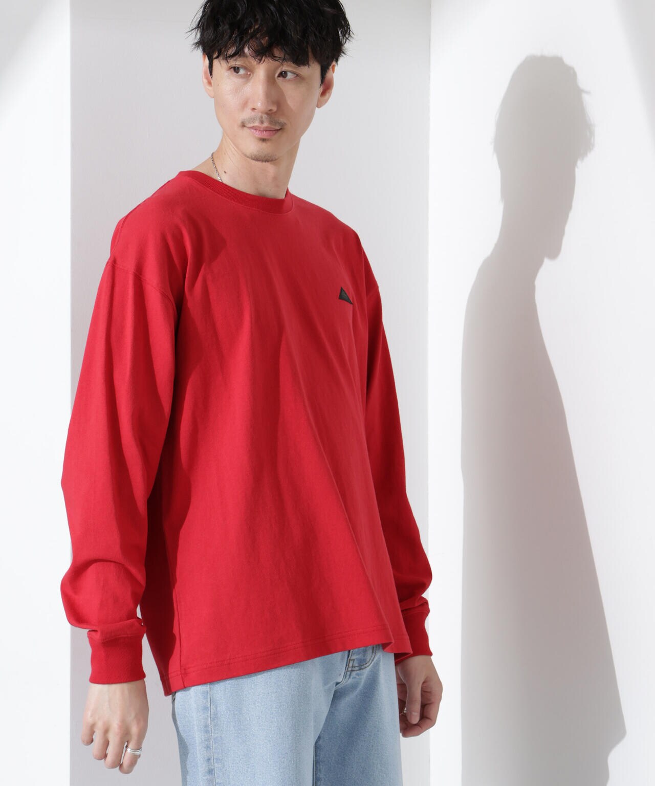 「KELTY×NANO universe」USAコットン天竺Tシャツ長袖 6684223244