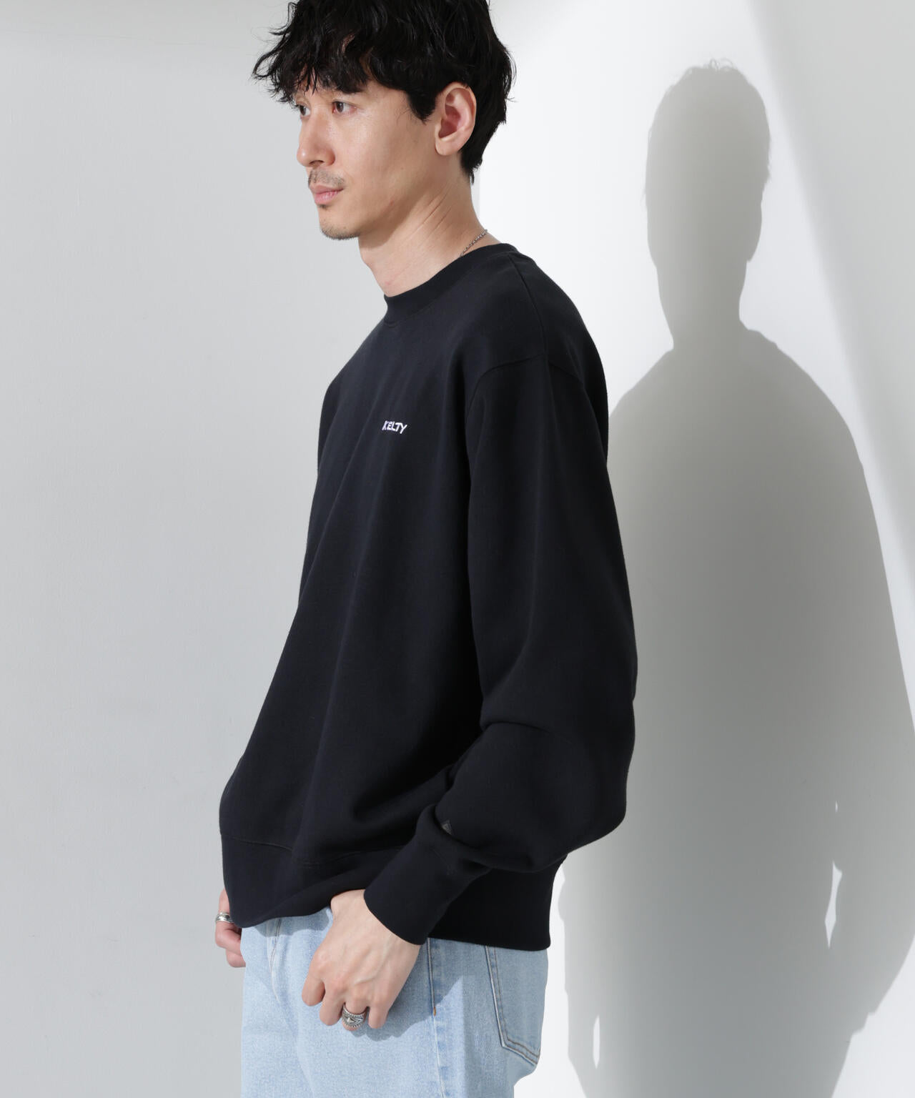 「KELTY×NANO universe」ミニロゴクルーネックスウェット 6684223245