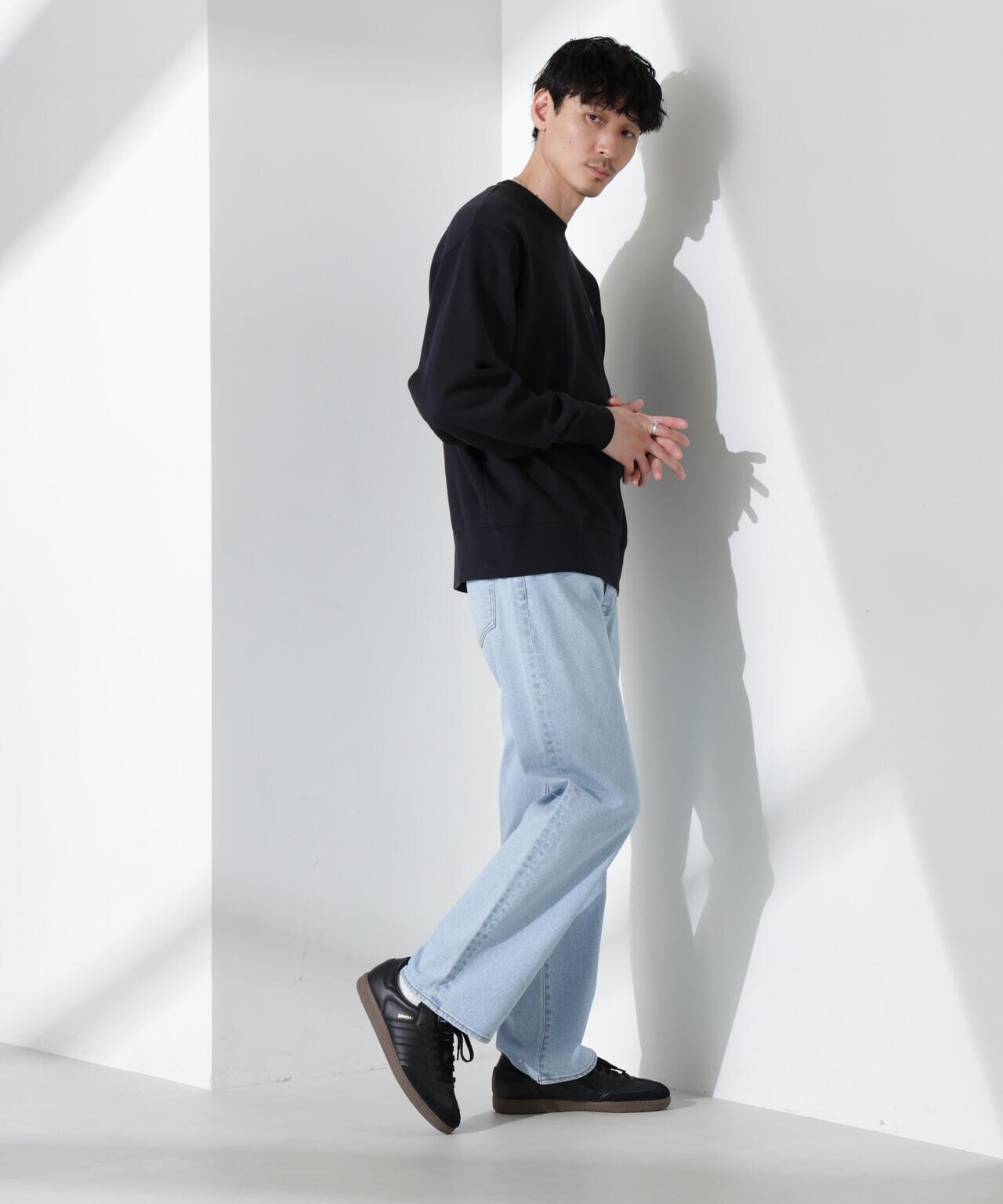 「KELTY×NANO universe」ミニロゴクルーネックスウェット 6684223245