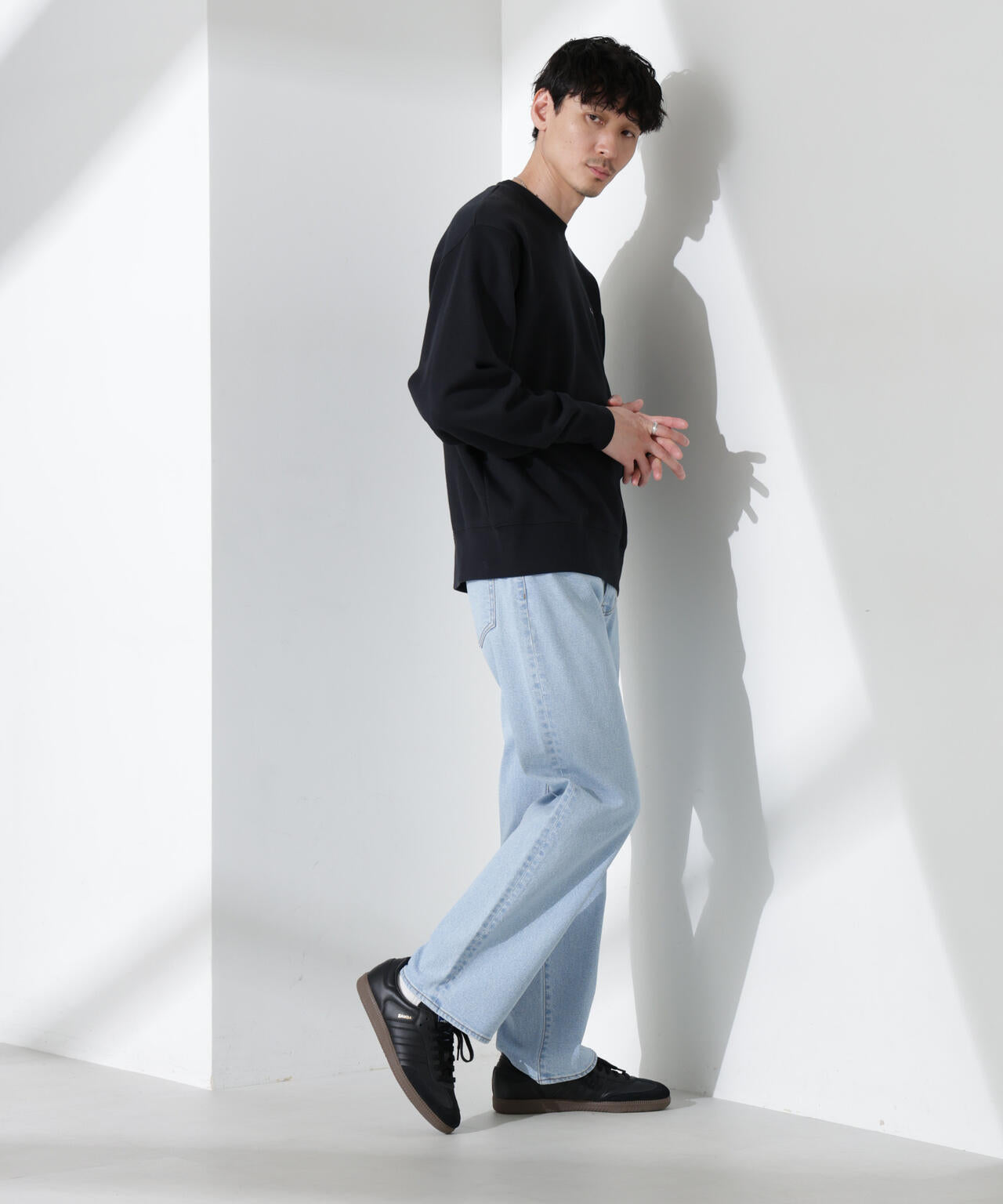 「KELTY×NANO universe」ミニロゴクルーネックスウェット 6684223245