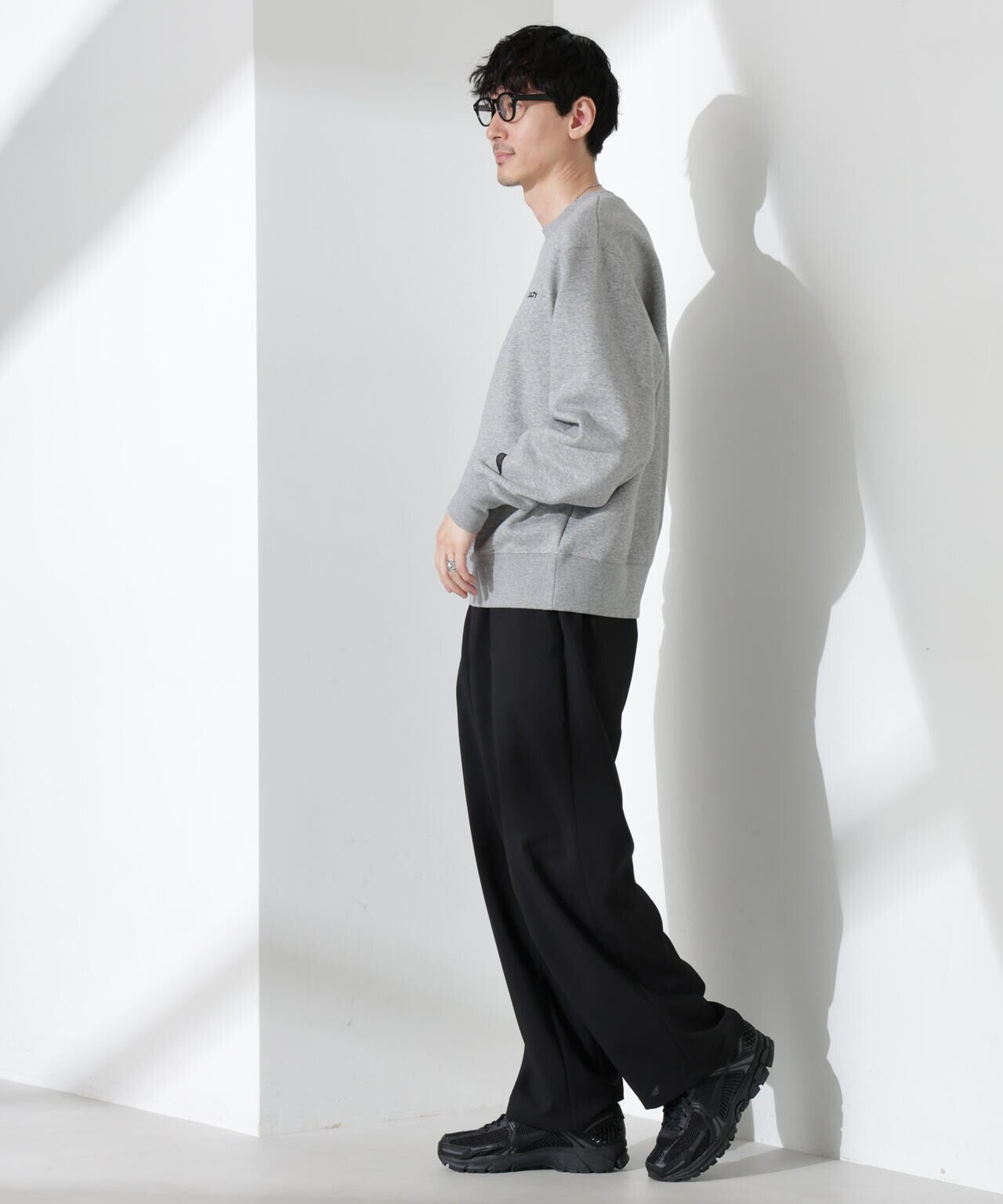 「KELTY×NANO universe」ミニロゴクルーネックスウェット 6684223245