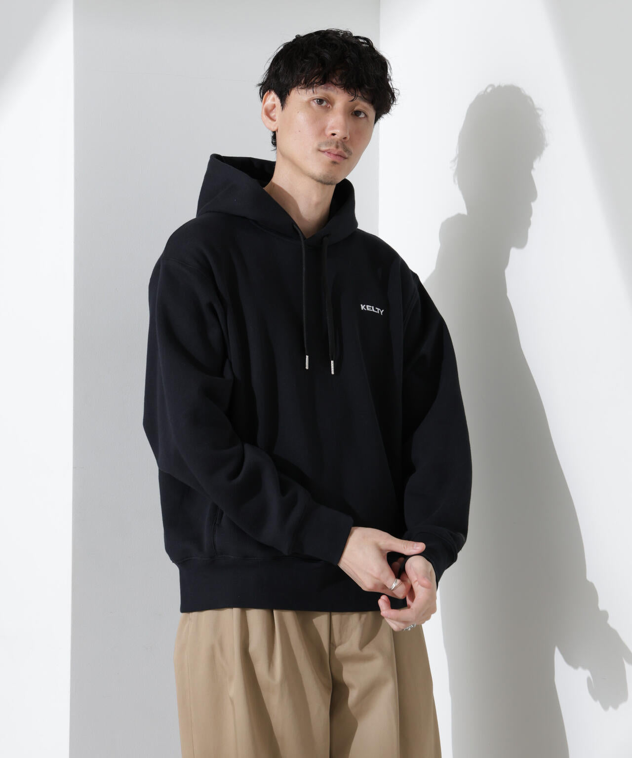 「KELTY×NANO universe」ミニロゴスウェットパーカー 6684223246