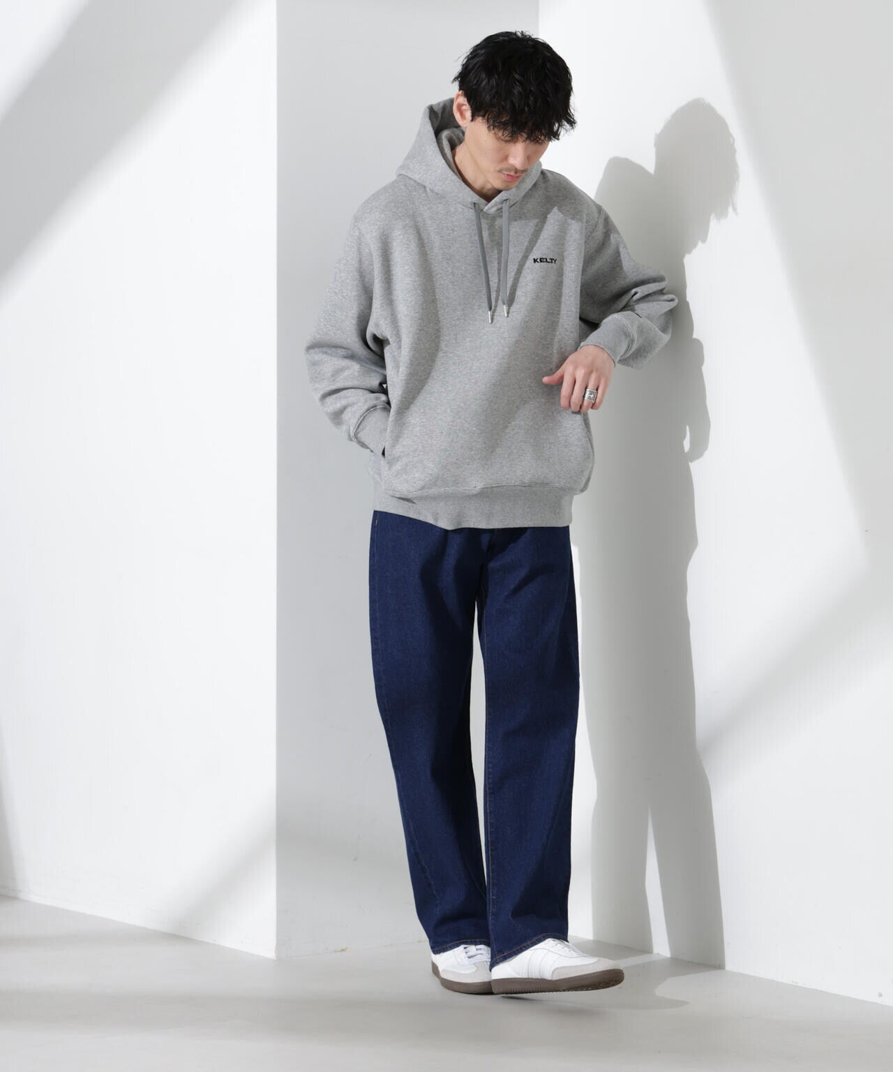 「KELTY×NANO universe」ミニロゴスウェットパーカー 6684223246