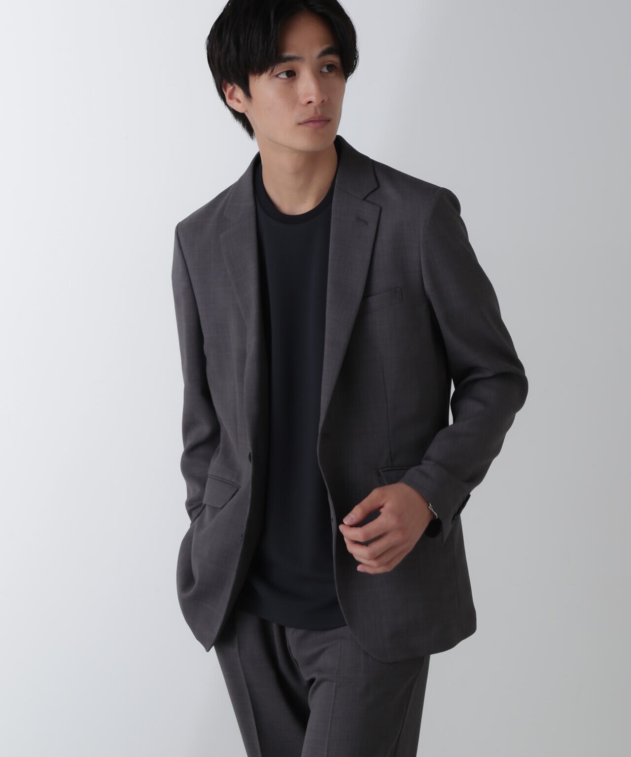 「N Tshirts」AQUARHYTHM(R)鹿の子ジャケT 半袖 6684224202