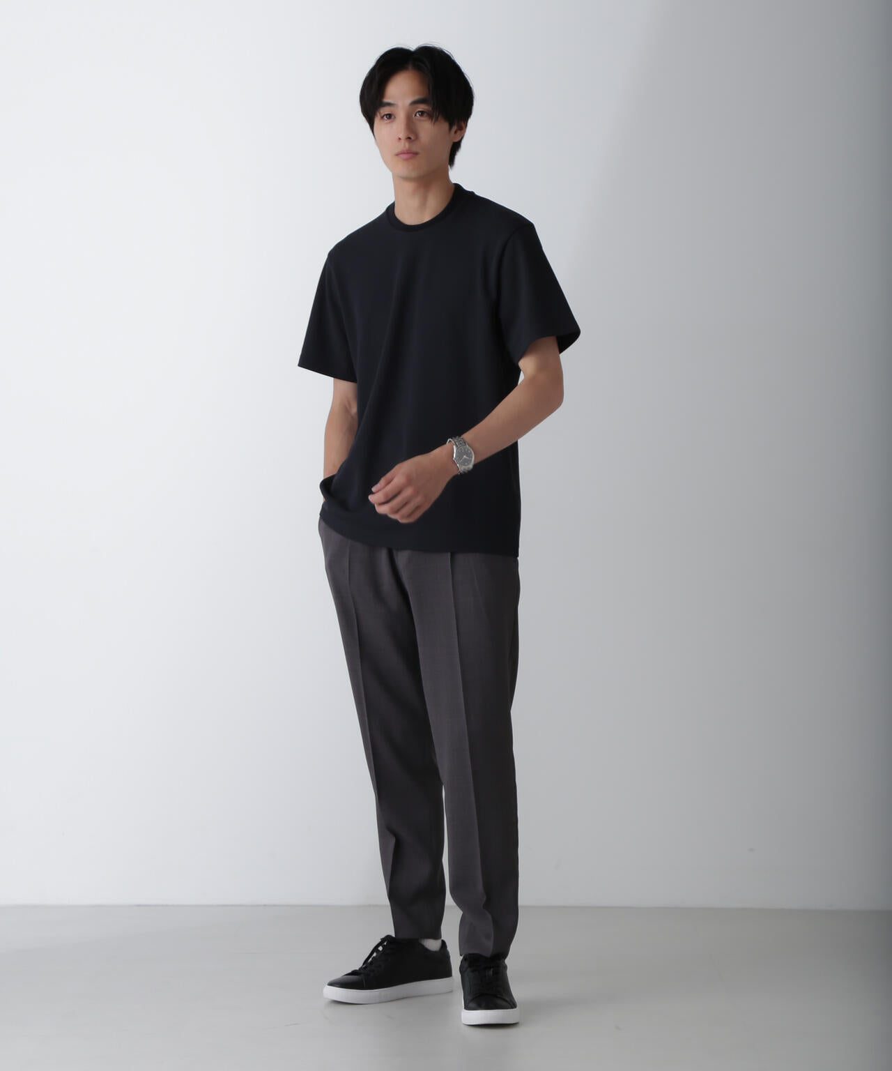 「N Tshirts」AQUARHYTHM(R)鹿の子ジャケT 半袖 6684224202
