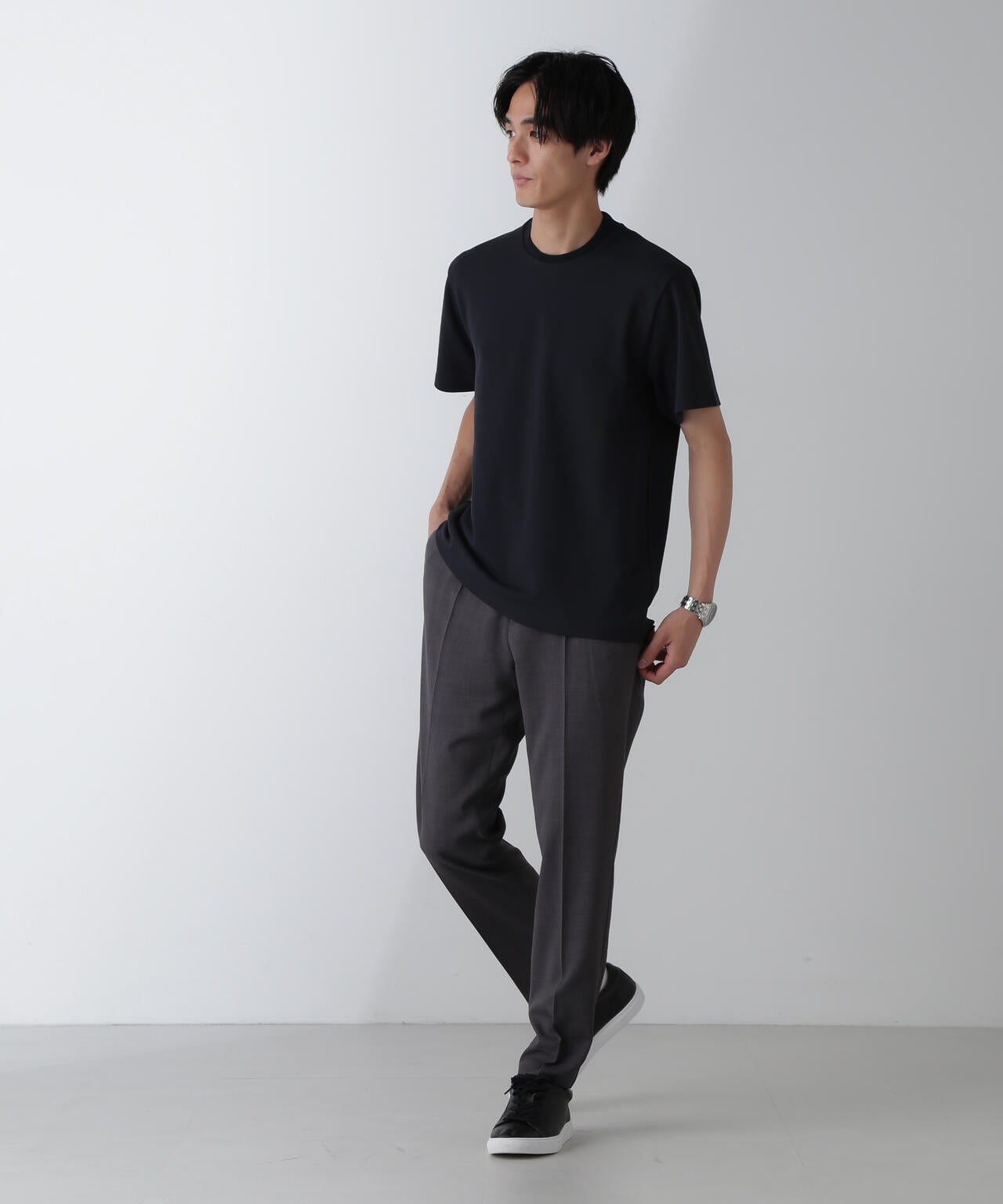 「N Tshirts」AQUARHYTHM(R)鹿の子ジャケT 半袖 6684224202
