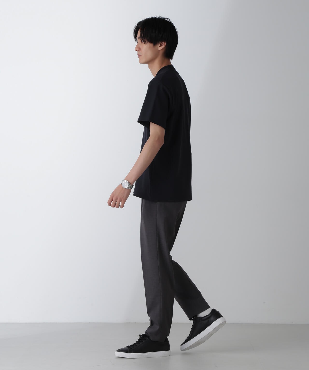 「N Tshirts」AQUARHYTHM(R)鹿の子ジャケT 半袖 6684224202