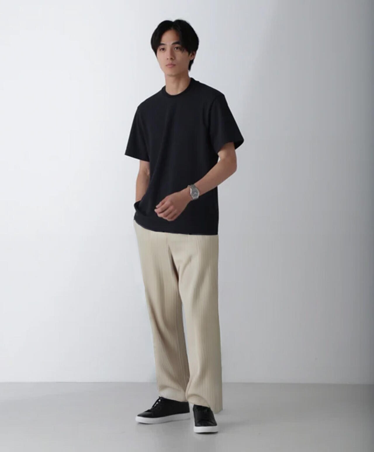 「N Tshirts」AQUARHYTHM(R)鹿の子ジャケT 半袖 6684224202