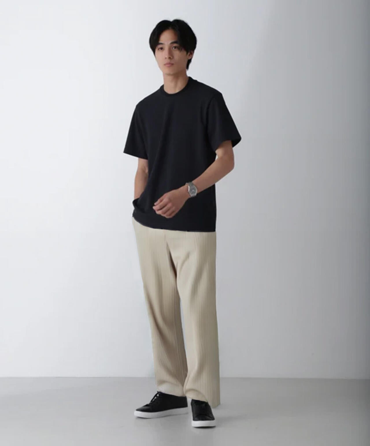 「N Tshirts」AQUARHYTHM(R)鹿の子ジャケT 半袖 6684224202