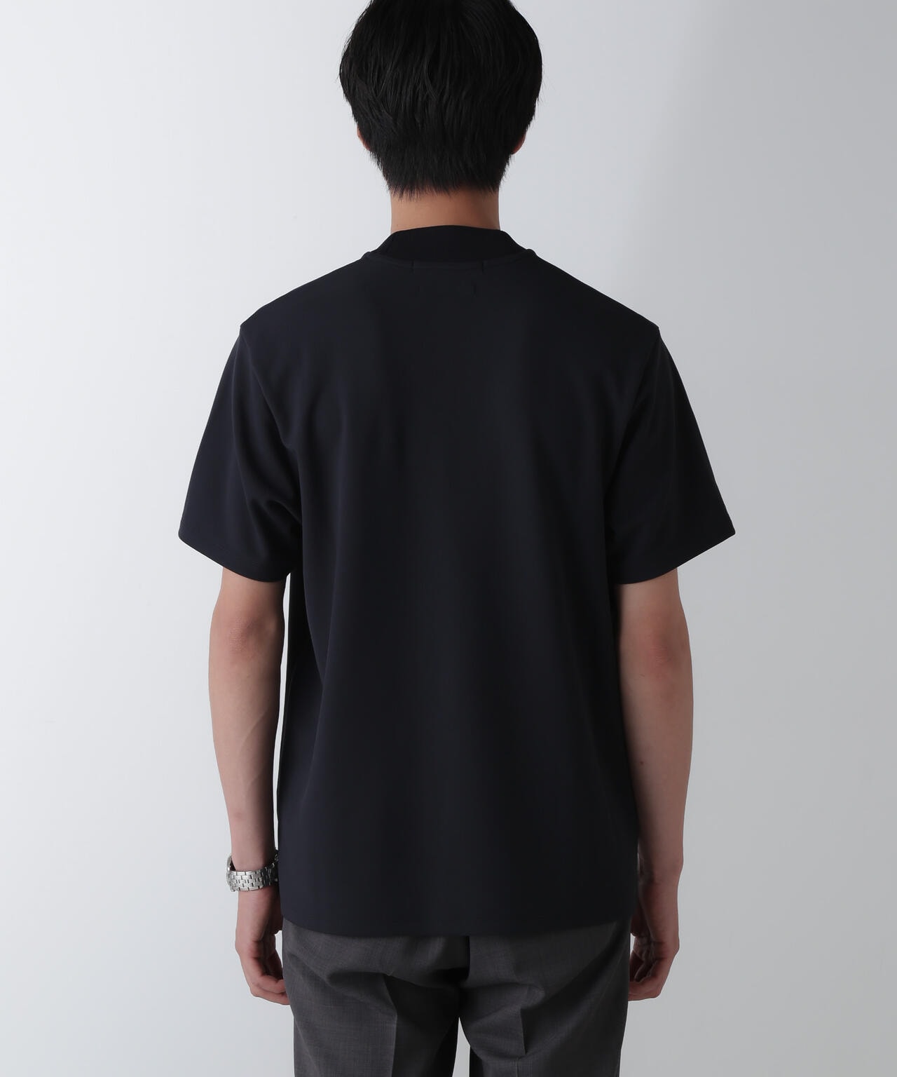 「N Tshirts」AQUARHYTHM(R)鹿の子ジャケT 半袖 6684224202