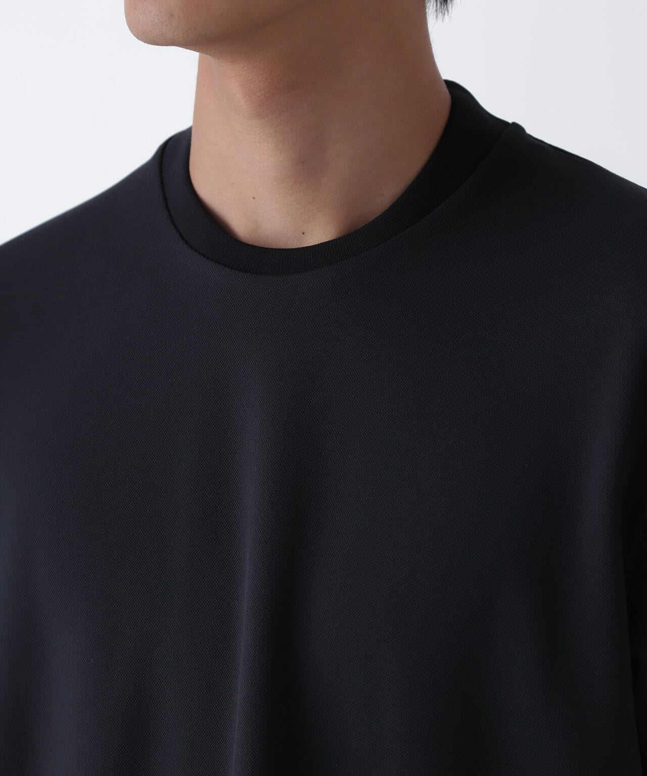 「N Tshirts」AQUARHYTHM(R)鹿の子ジャケT 半袖 6684224202