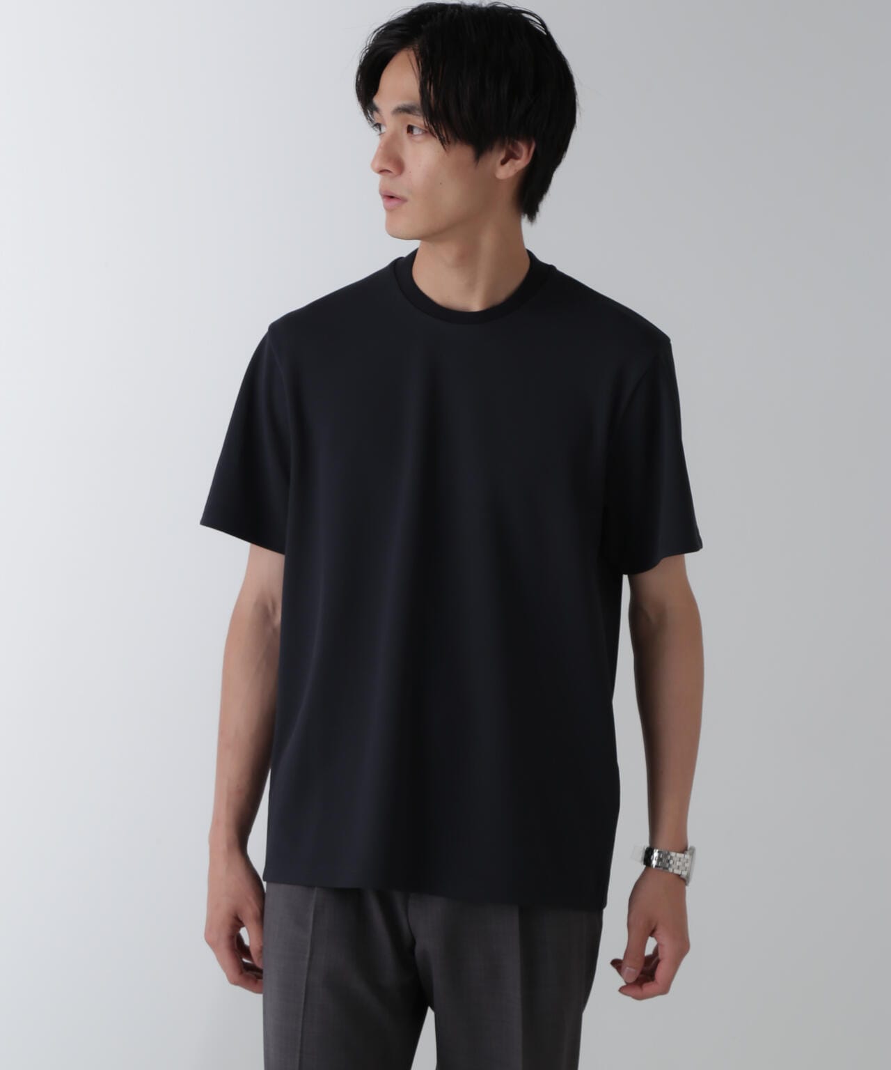 「N Tshirts」AQUARHYTHM(R)鹿の子ジャケT 半袖 6684224202