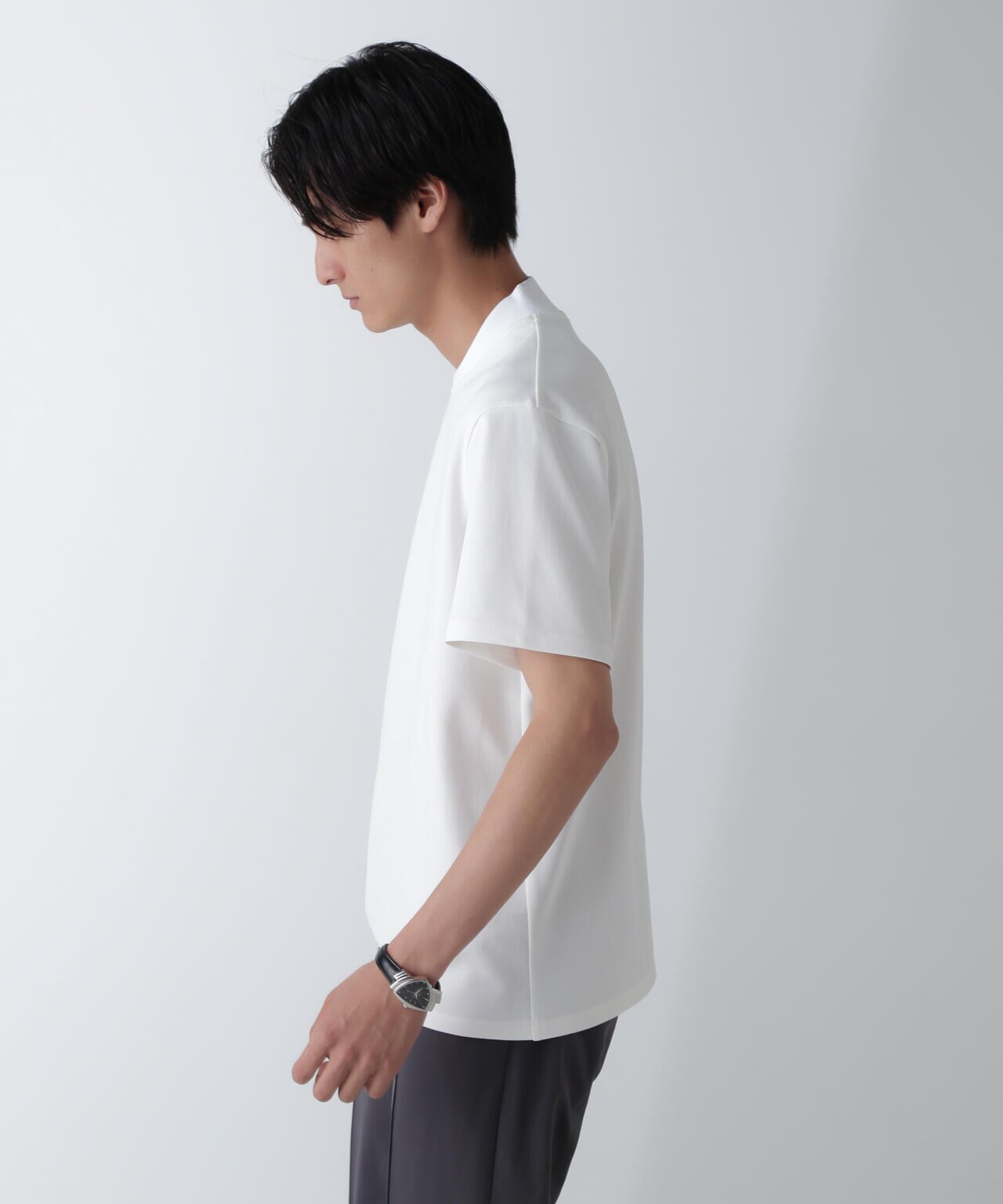 「N Tshirts」AQUARHYTHM(R)鹿の子ジャケT 半袖 6684224202