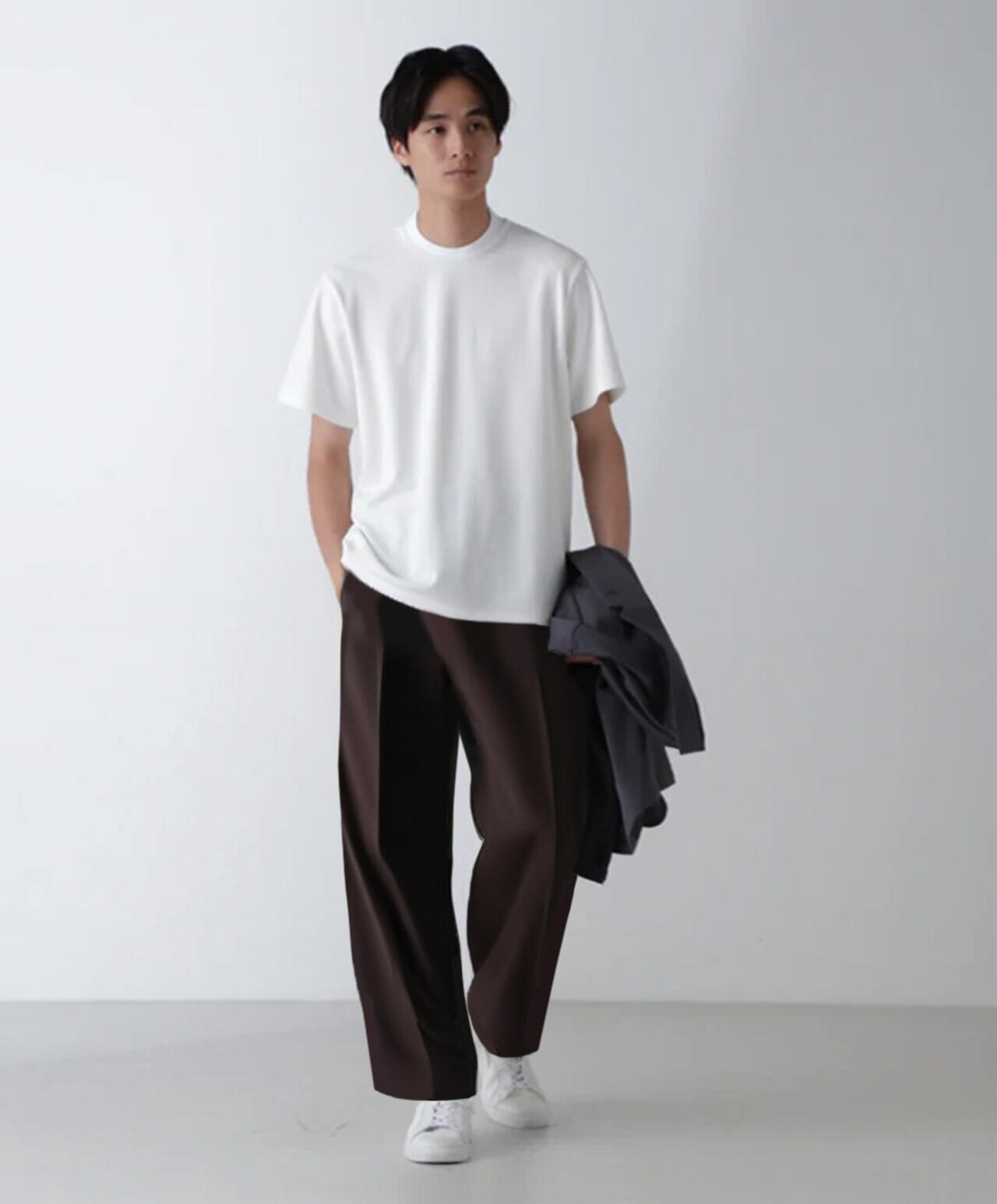 「N Tshirts」AQUARHYTHM(R)鹿の子ジャケT 半袖 6684224202