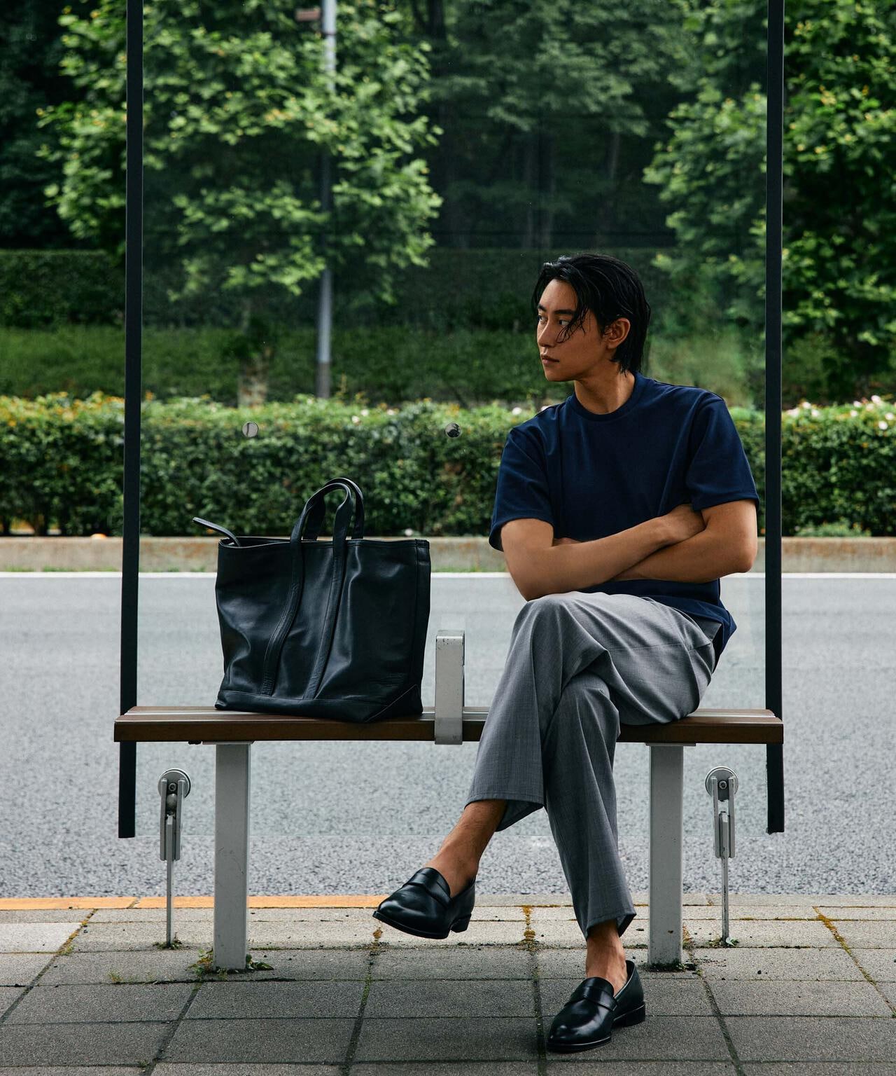 「N Tshirts」AQUARHYTHM(R)鹿の子ジャケT 半袖 6684224202