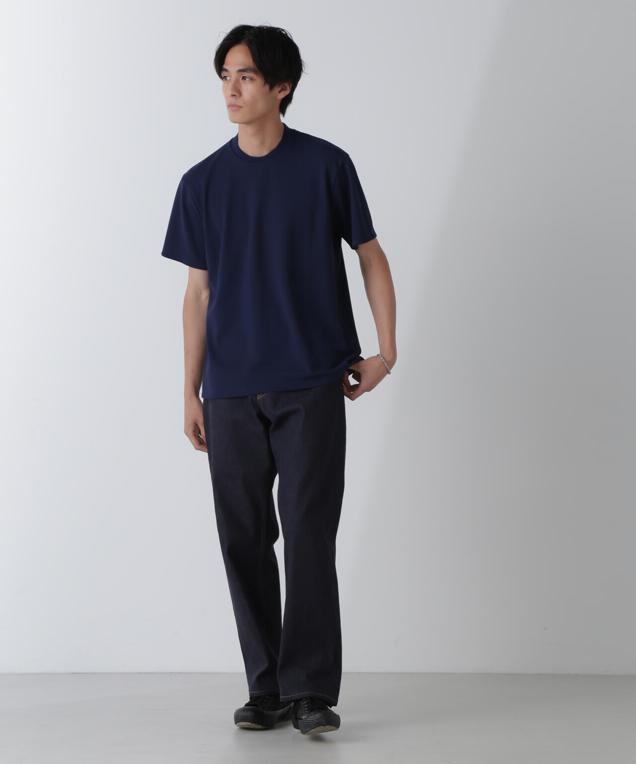 「N Tshirts」AQUARHYTHM(R)鹿の子ジャケT 半袖 6684224202