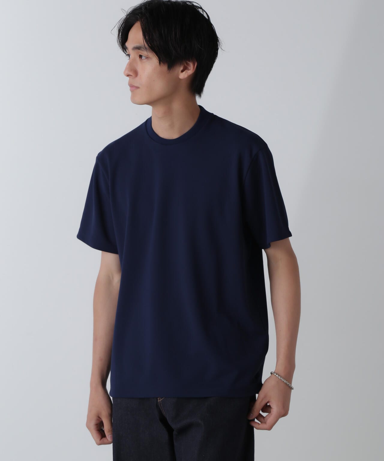 「N Tshirts」AQUARHYTHM(R)鹿の子ジャケT 半袖 6684224202