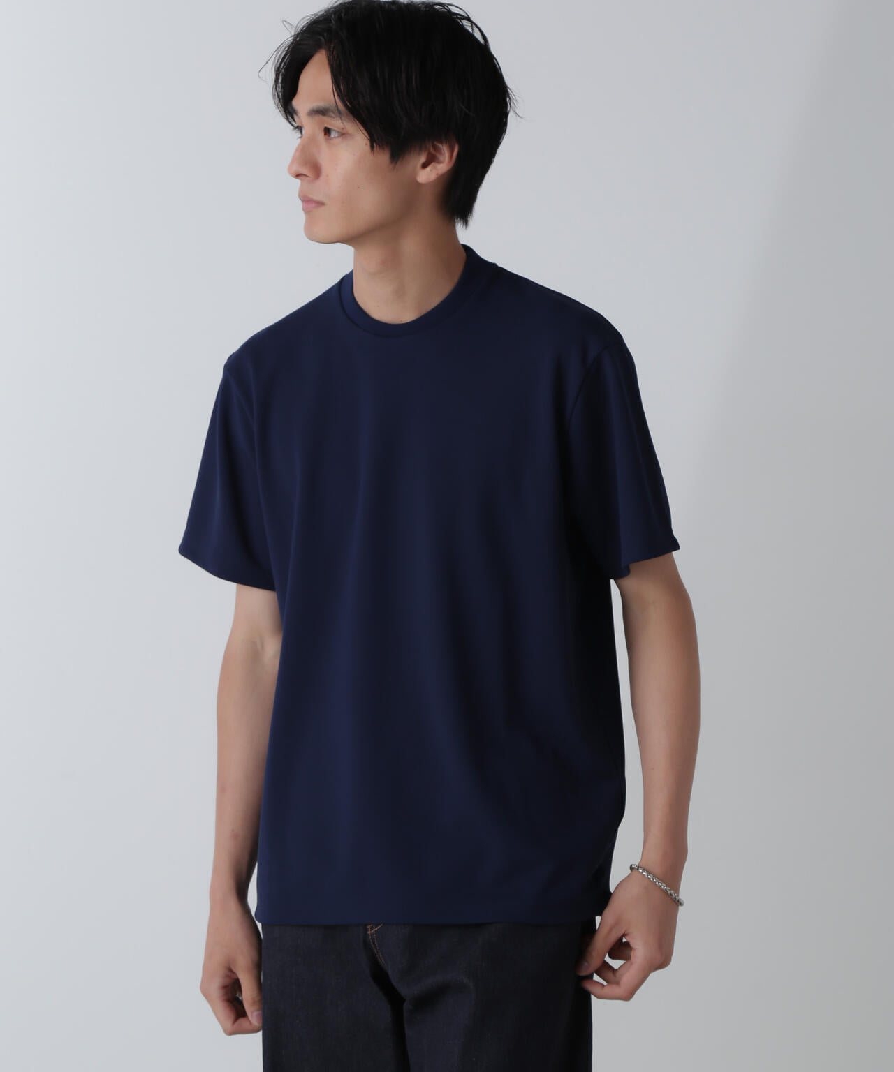 「N Tshirts」AQUARHYTHM(R)鹿の子ジャケT 半袖 6684224202