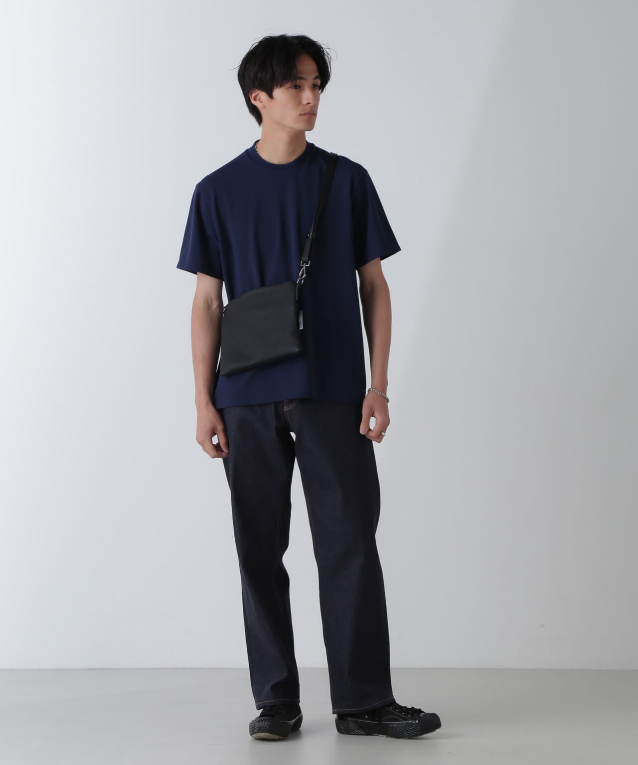 「N Tshirts」AQUARHYTHM(R)鹿の子ジャケT 半袖 6684224202