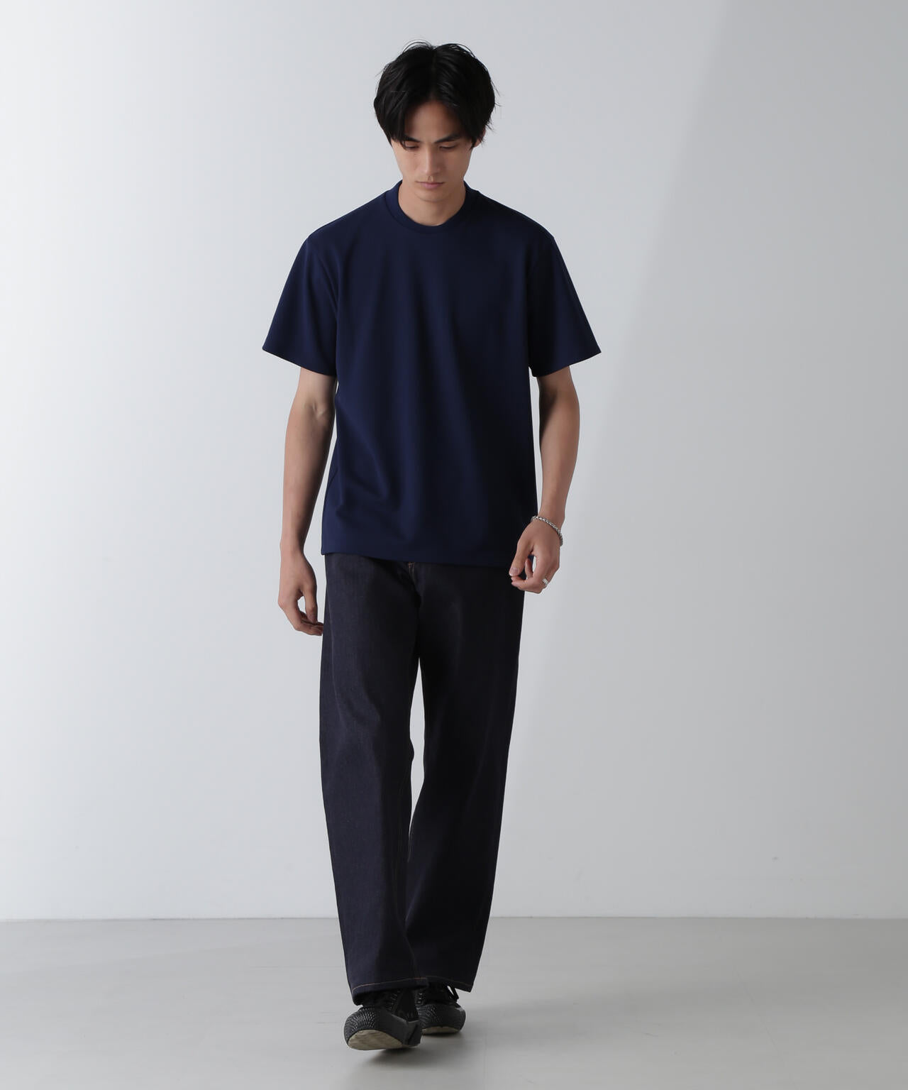 「N Tshirts」AQUARHYTHM(R)鹿の子ジャケT 半袖 6684224202