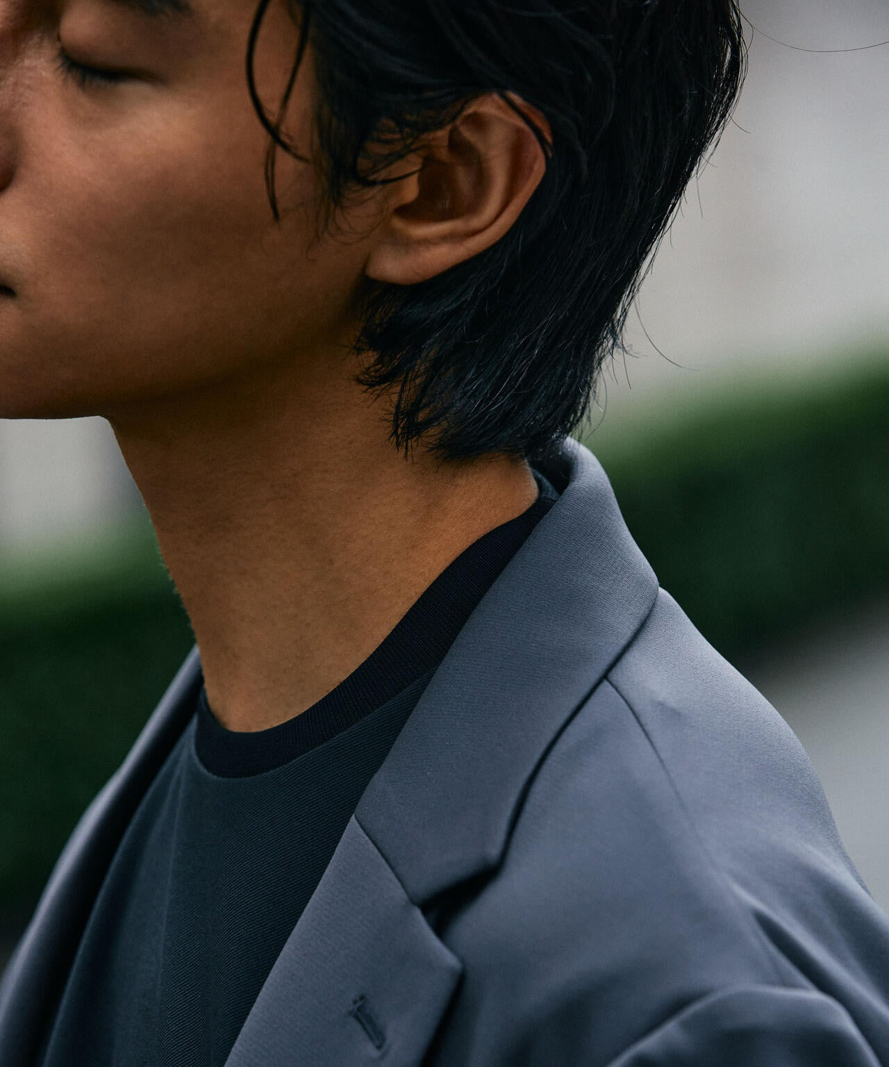 「N Tshirts」AQUARHYTHM(R)鹿の子ジャケT 半袖 6684224202